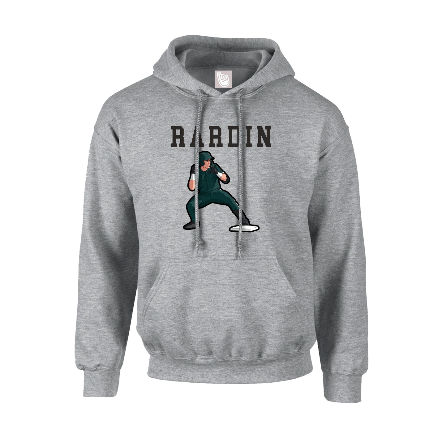 Hoodie — Shirsey in Grey