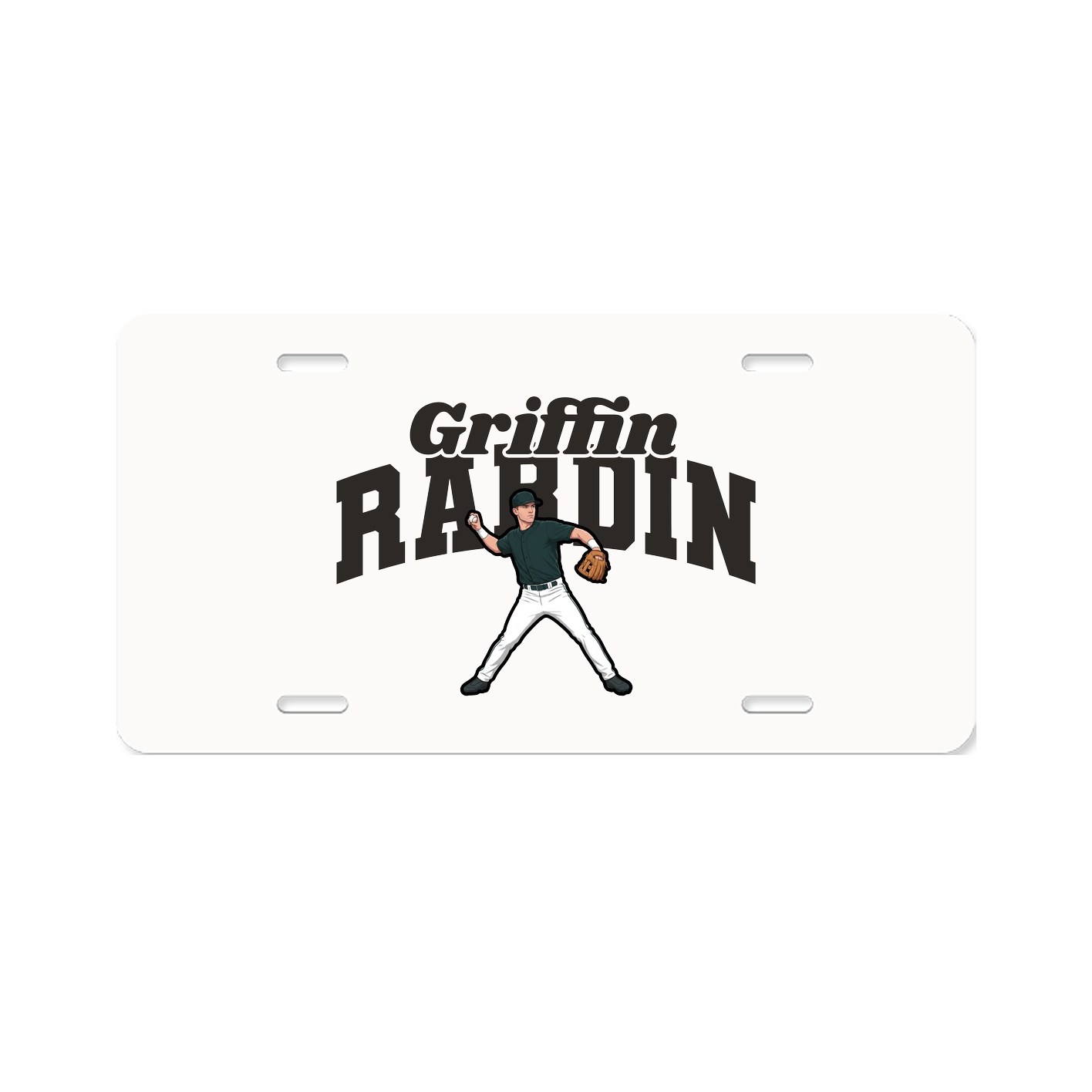 License Plate — Signature Arch in Classic