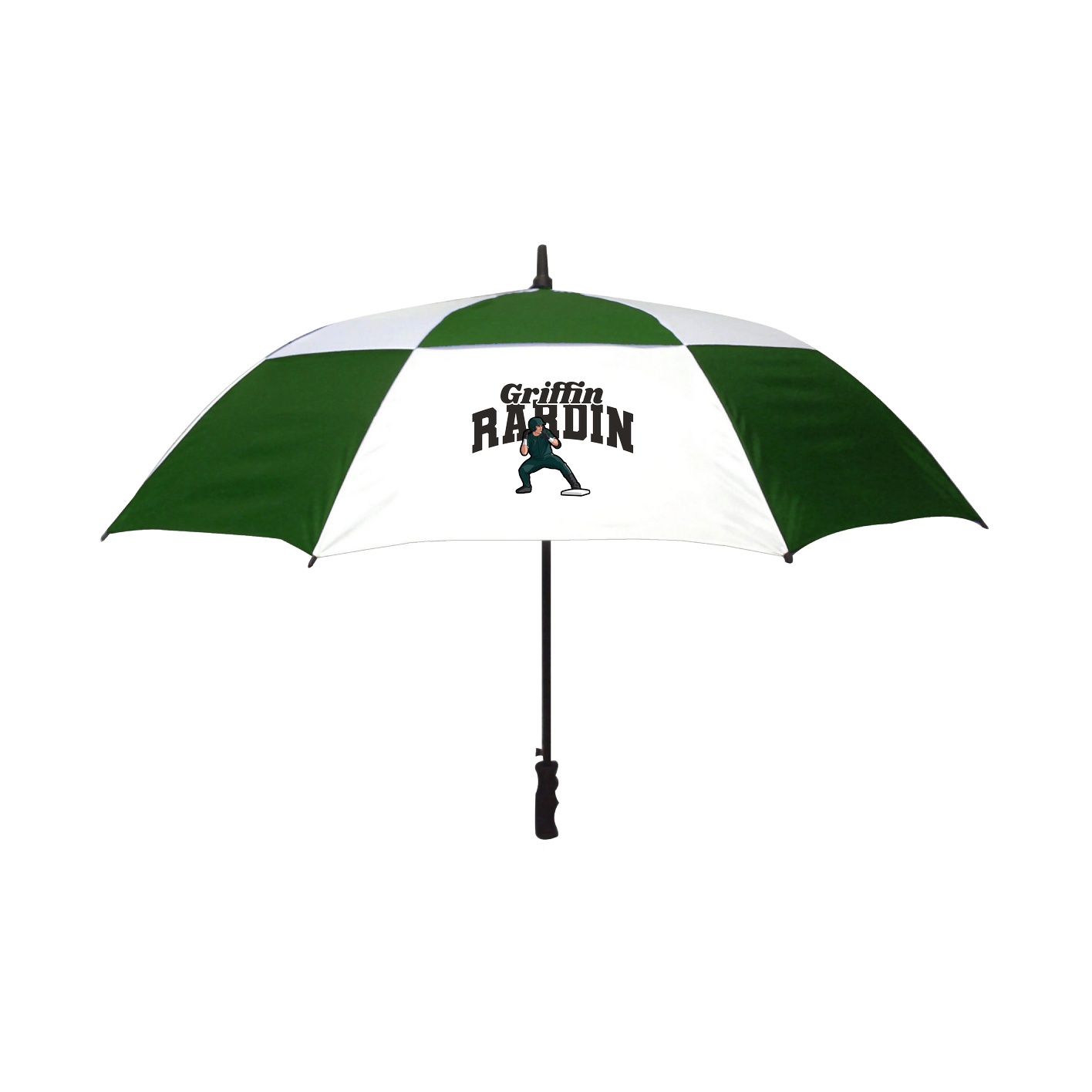Golf Umbrella — Signature Arch in White