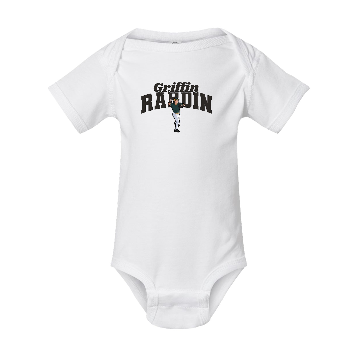 Baby Onesie — Signature Arch in White