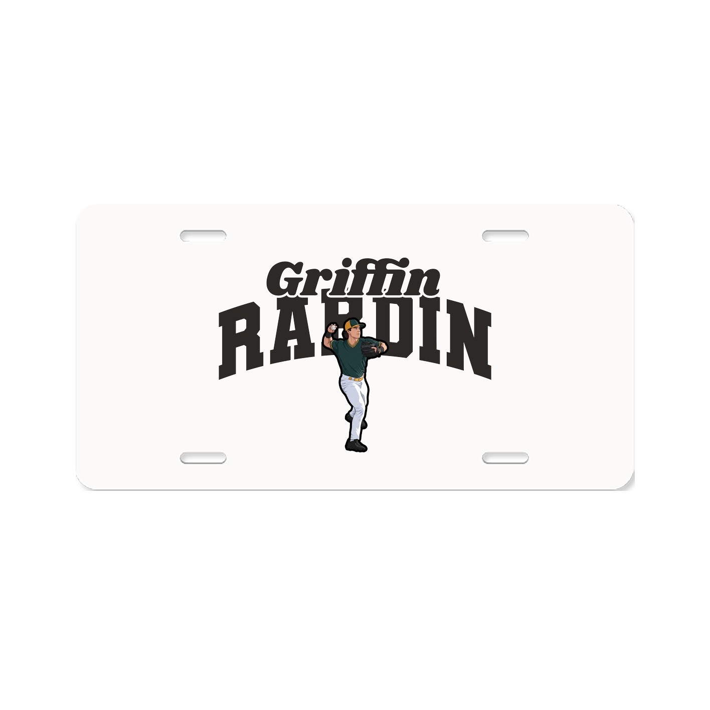 License Plate — Signature Arch in Classic