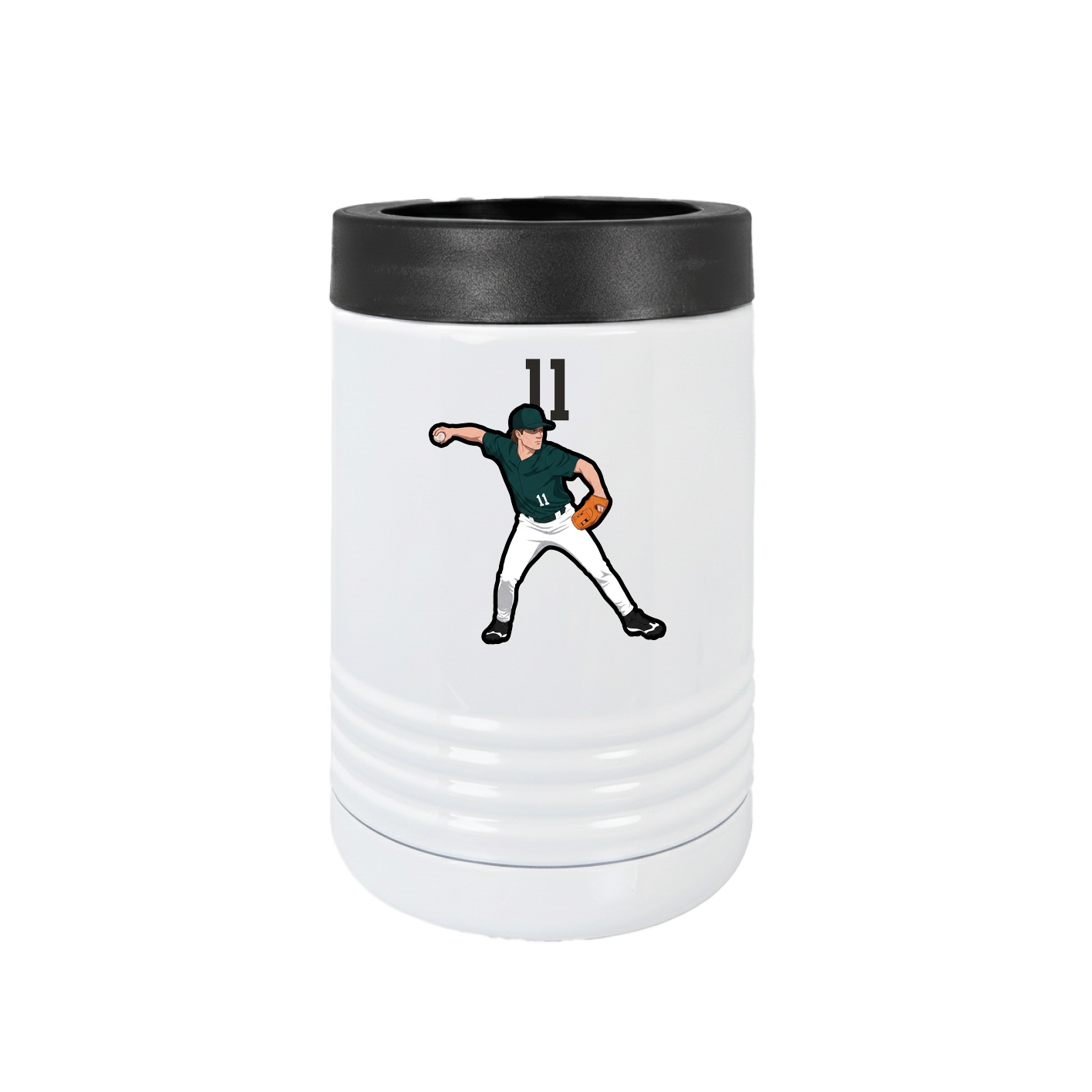 Beverage Holder — Number Top in White