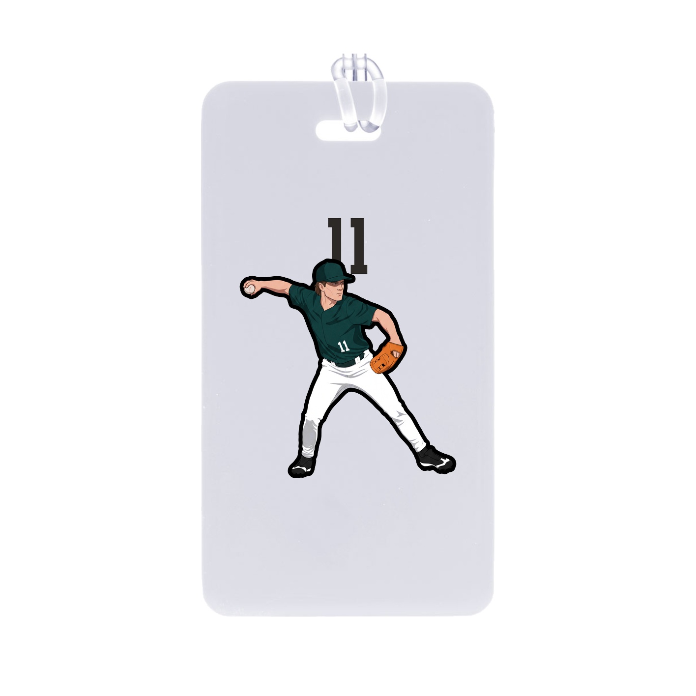 Bag Tag — Number Top in Classic
