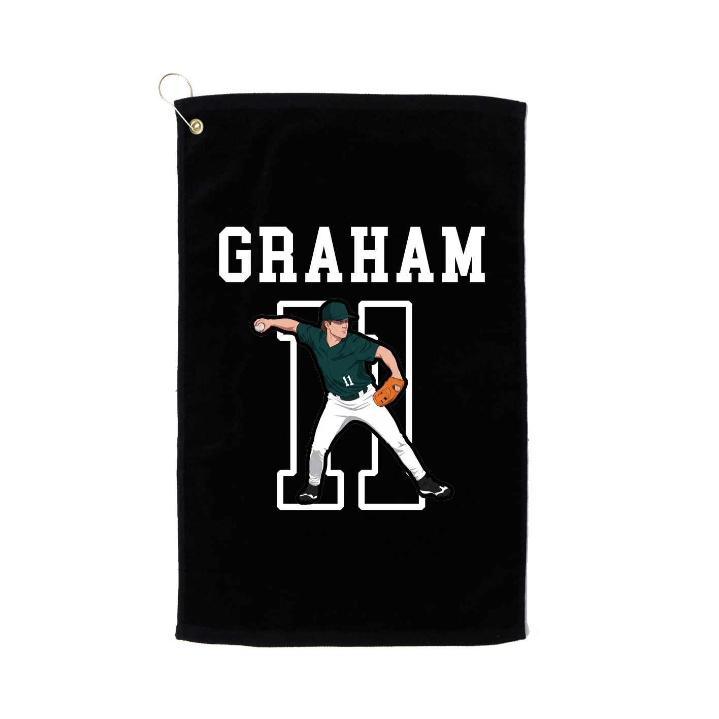 Golf Towel — Shirsey in Black