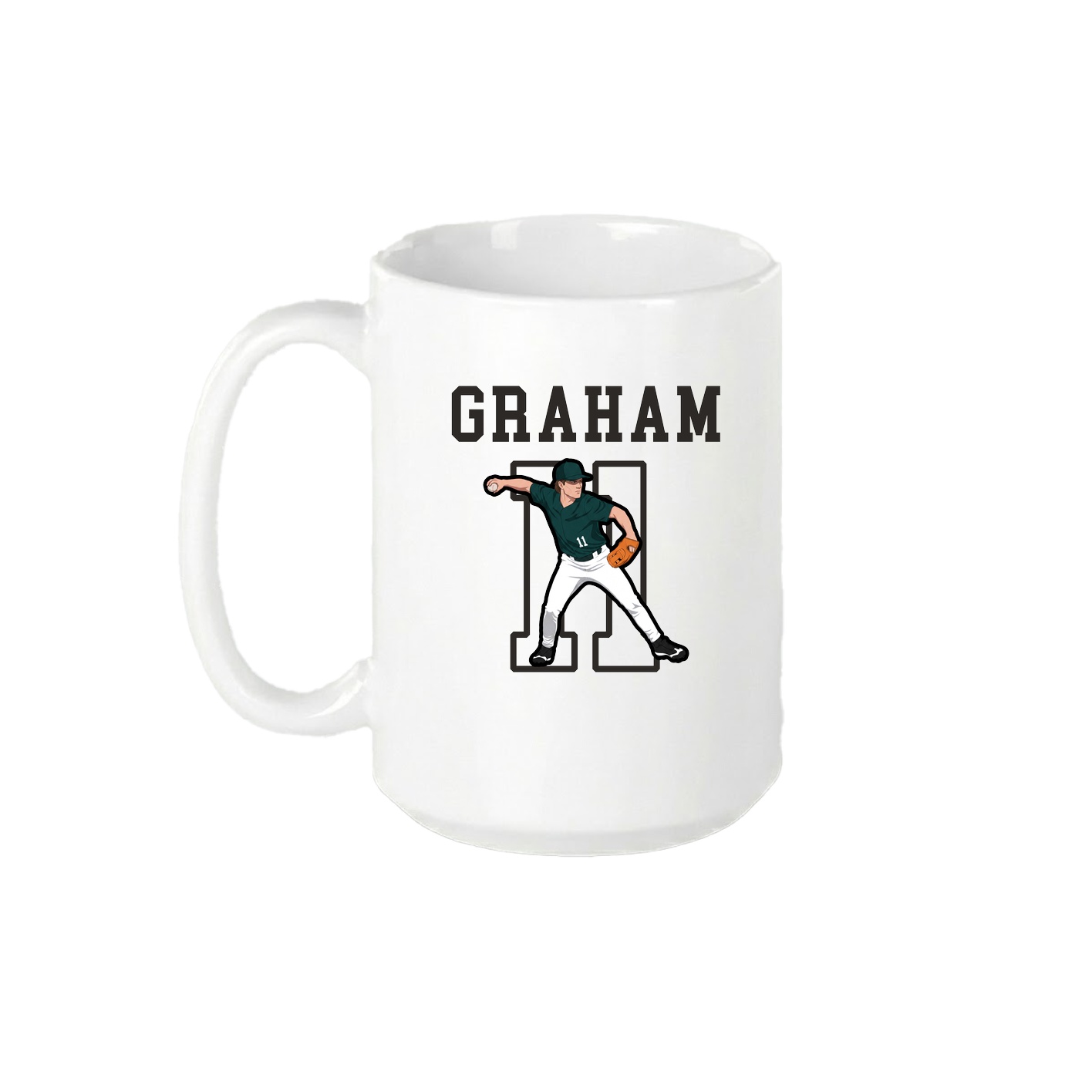 15oz Coffee Mug — Shirsey in White