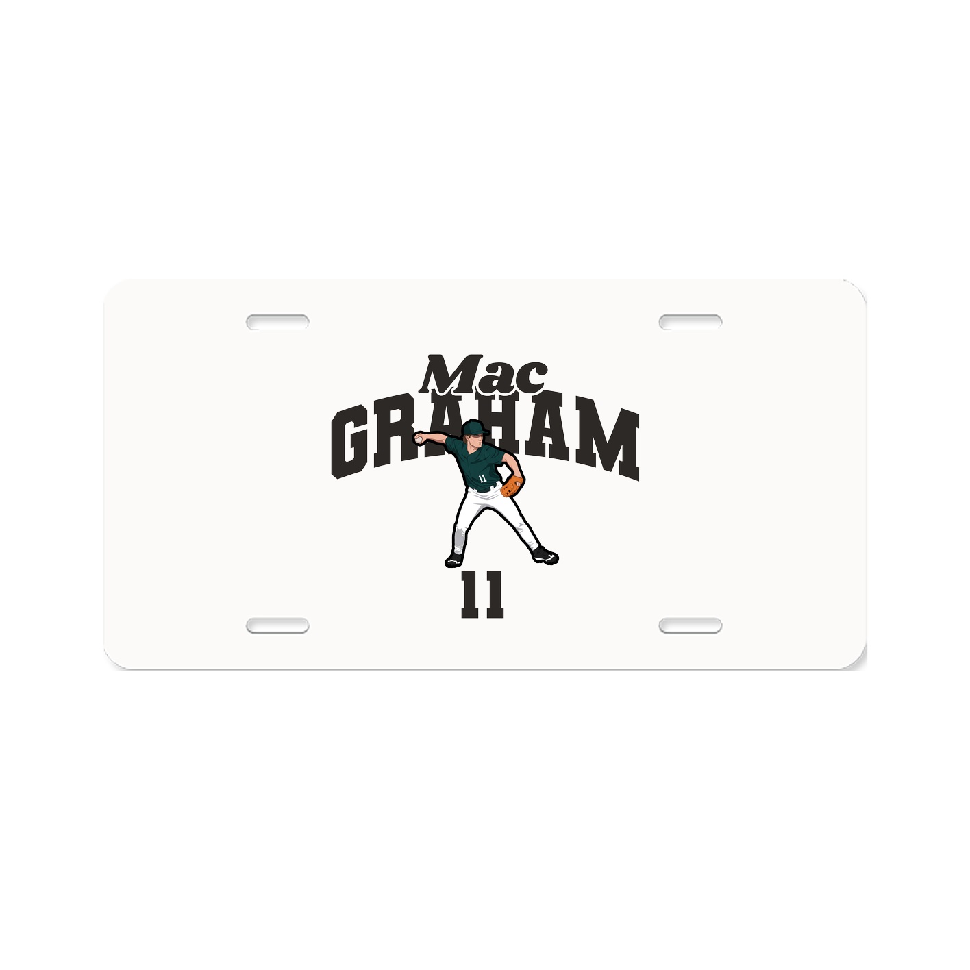 License Plate — Signature Arch in Classic