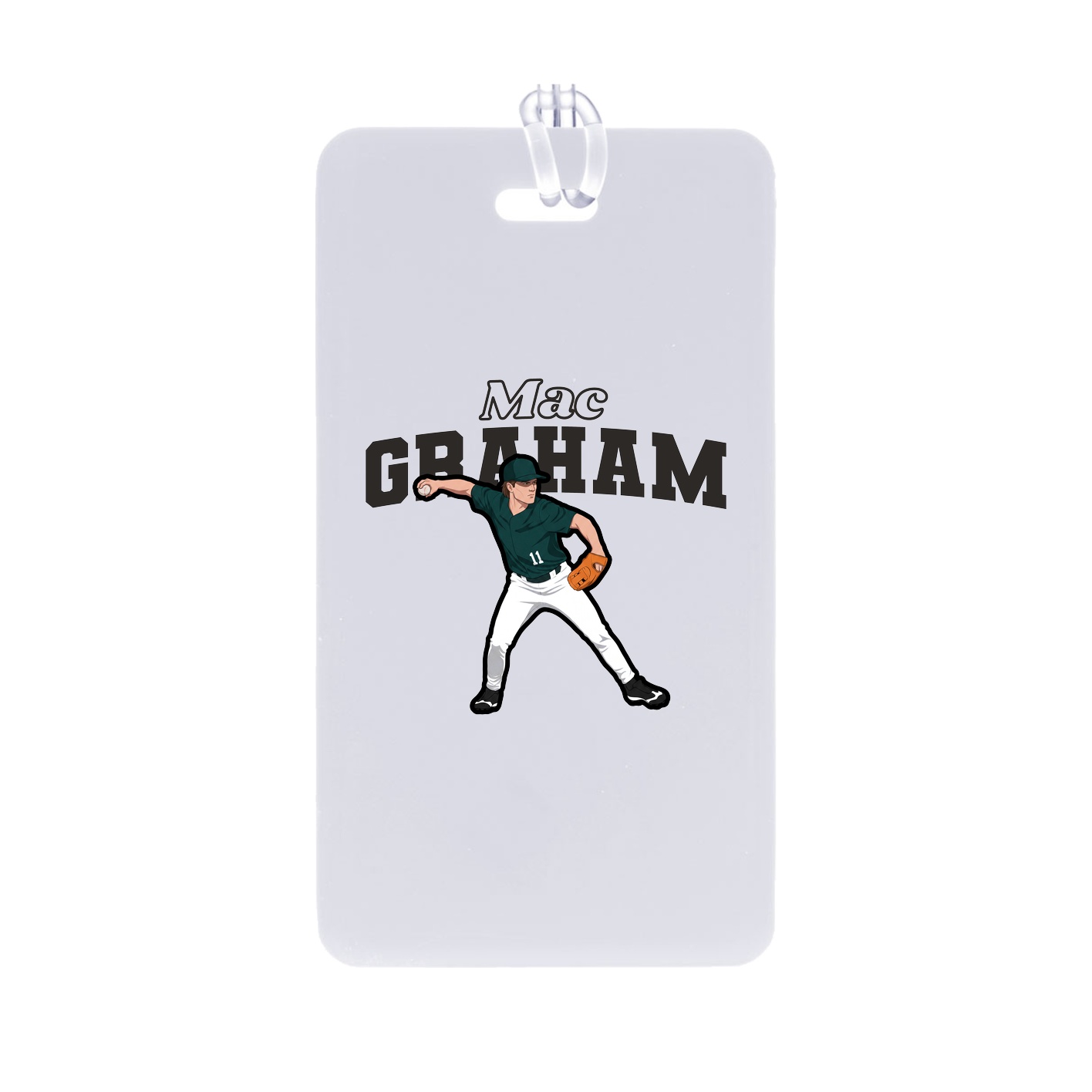 Bag Tag — Name Arch in Classic