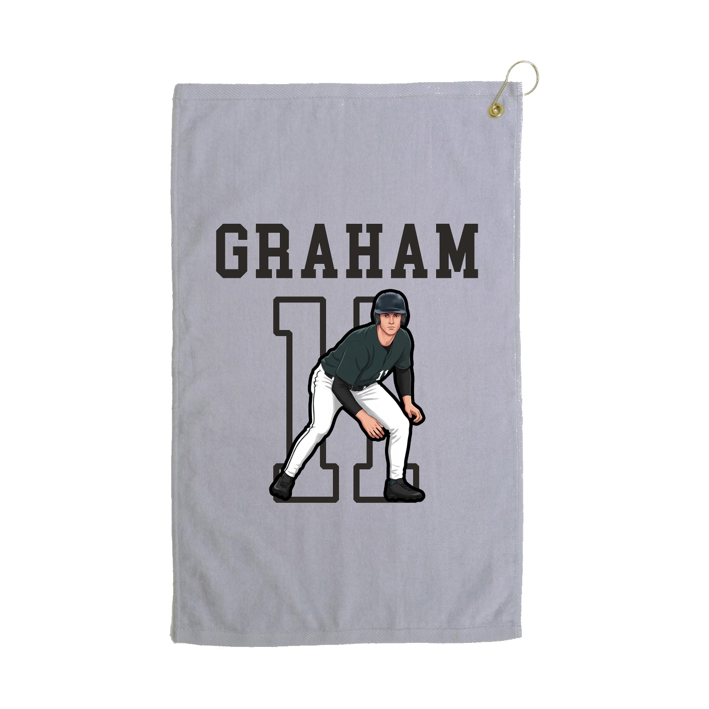 Golf Towel — Shirsey in Grey