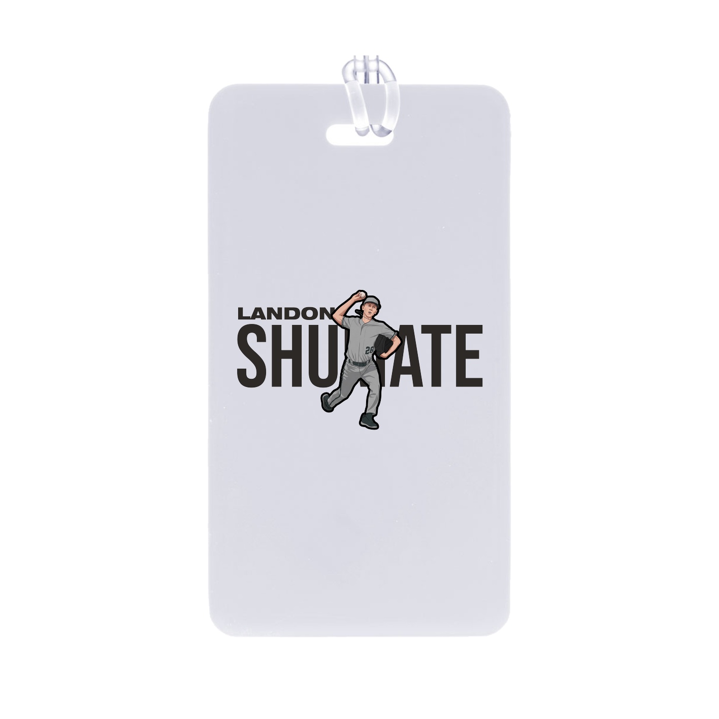 Bag Tag — Player Name in Classic