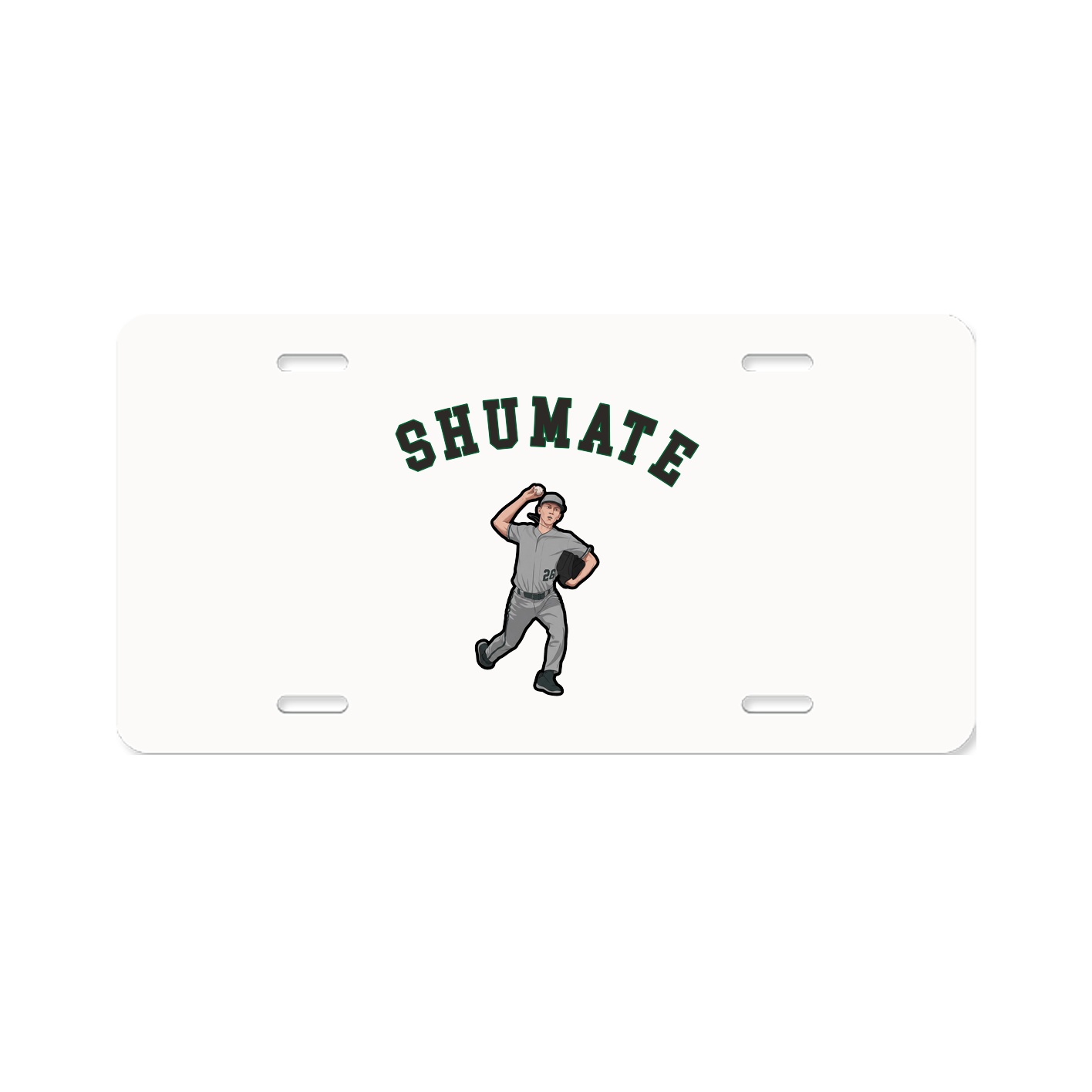 License Plate — Shirsey Arch in Classic