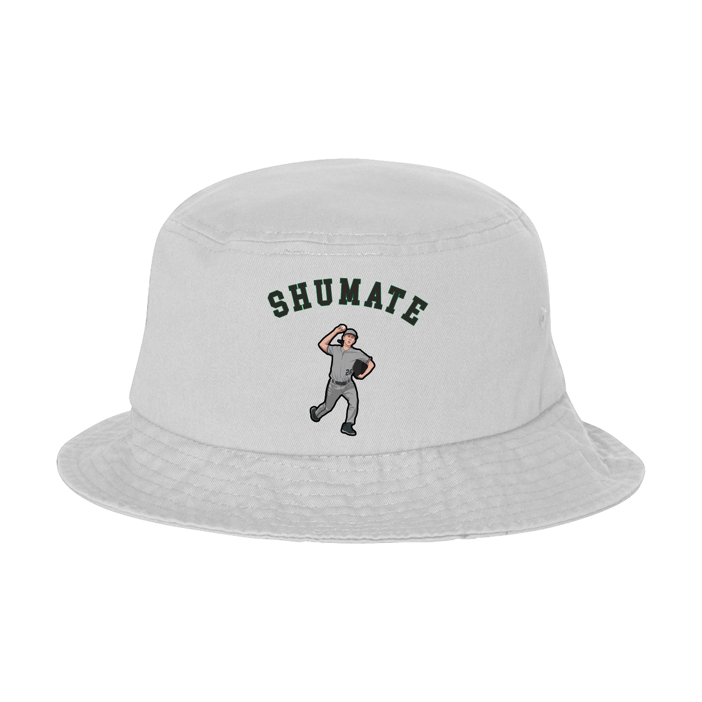 Bucket Cap — Shirsey Arch in White
