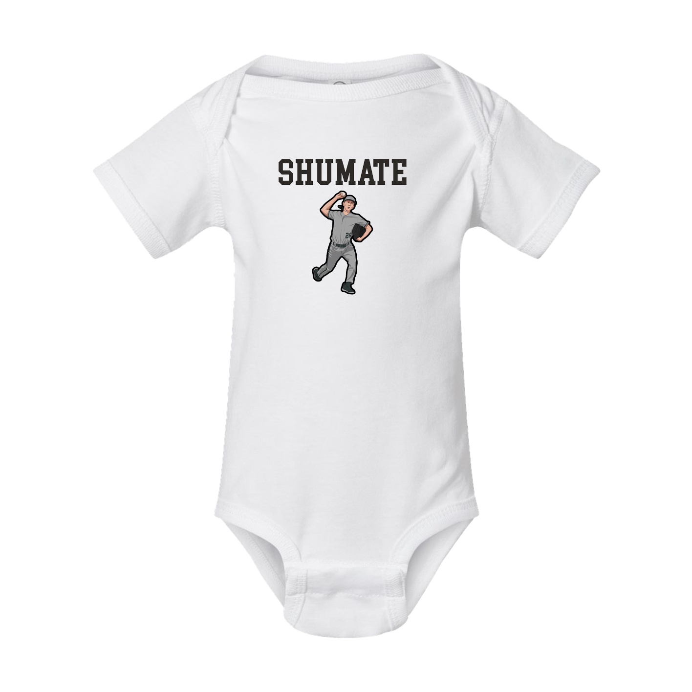 Baby Onesie — Shirsey in White