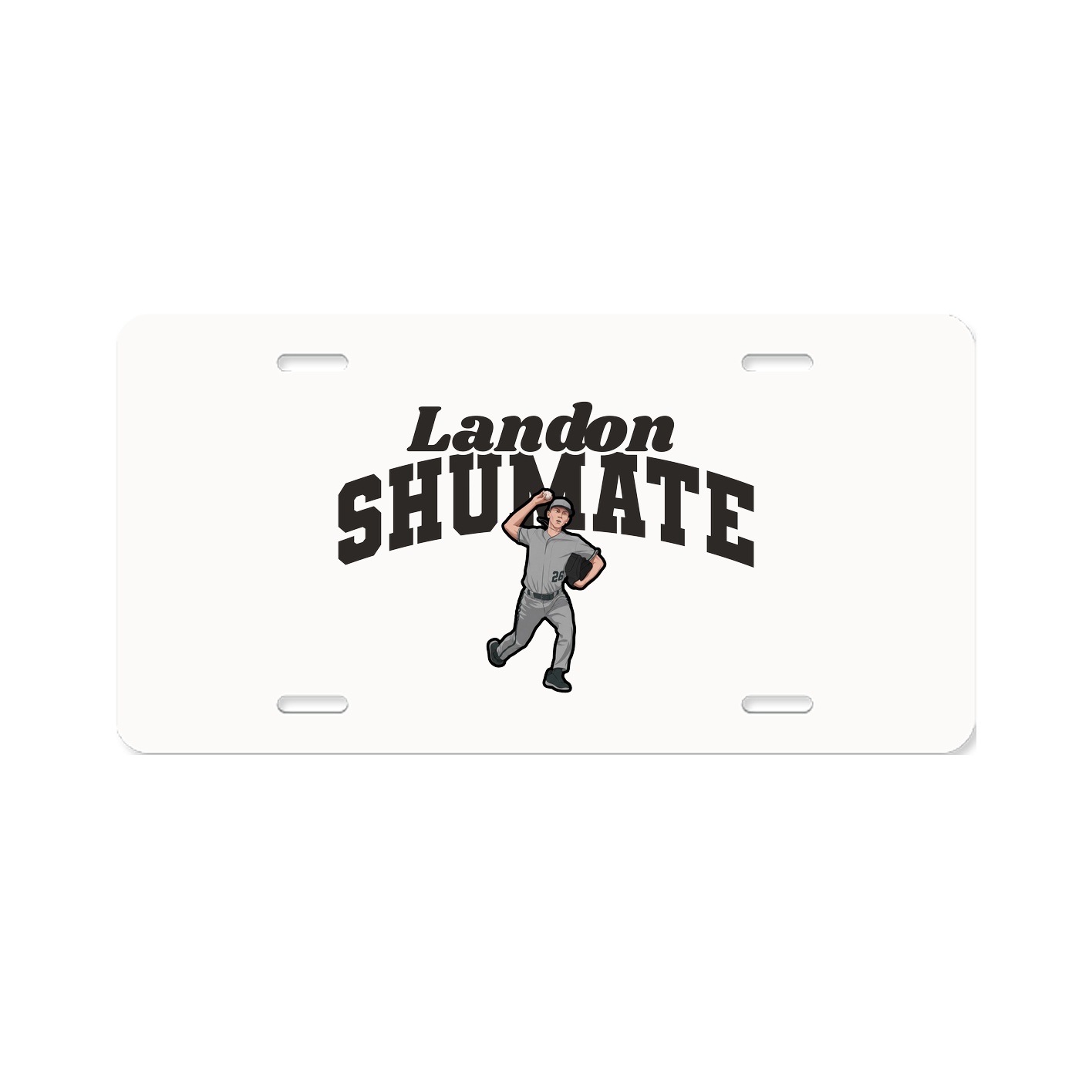 License Plate — Signature Arch in Classic