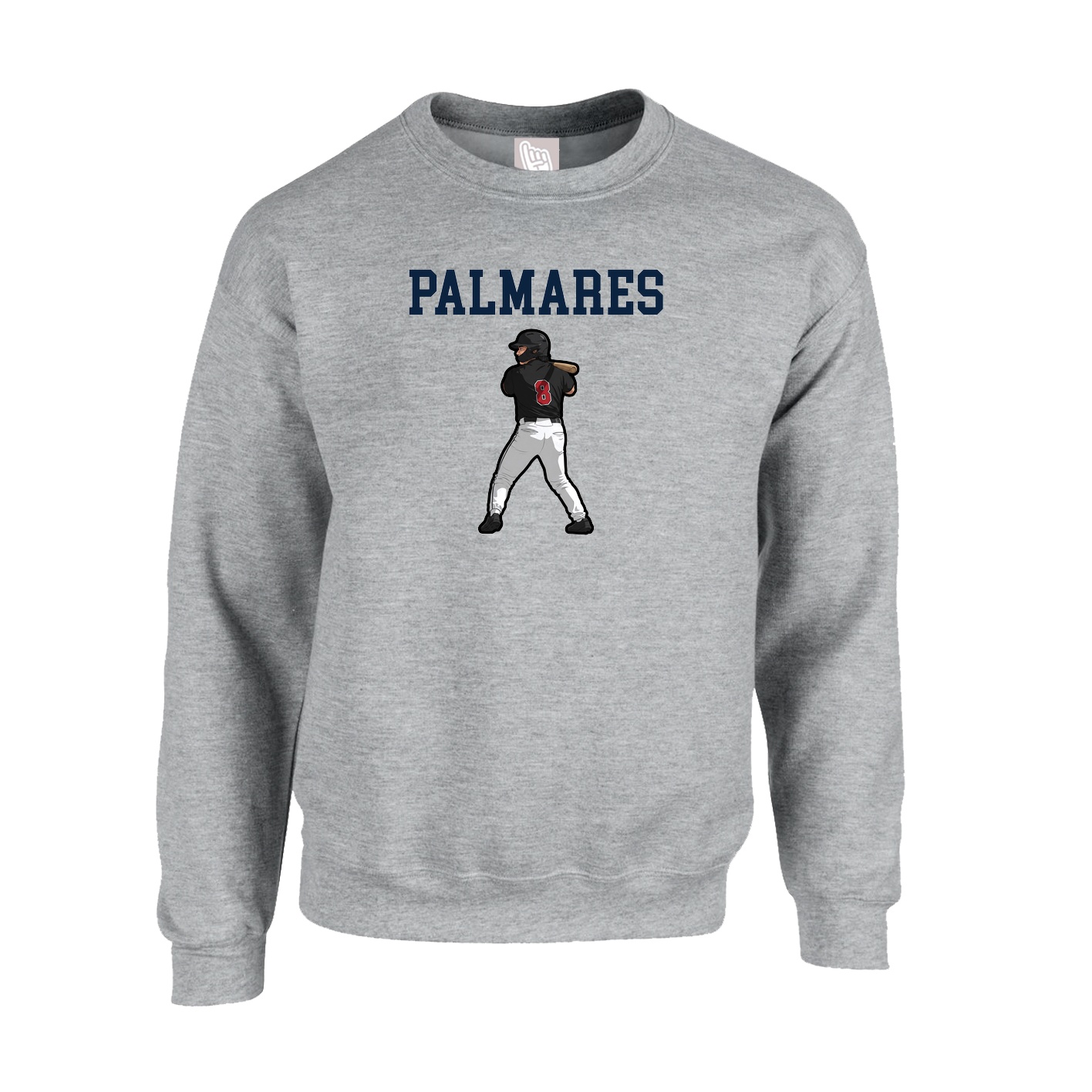 Fleece Crew — Shirsey in Grey
