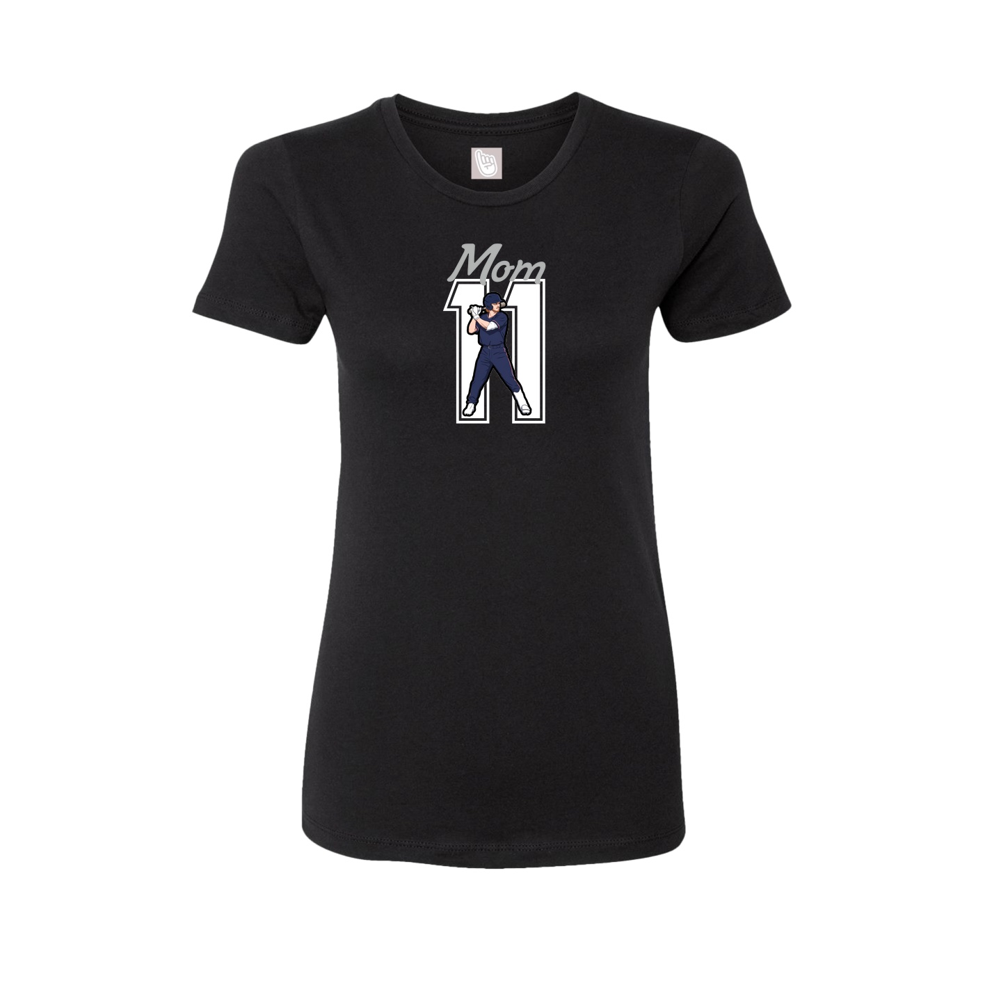Womens Tee — Mothers Day Shirsey in Black