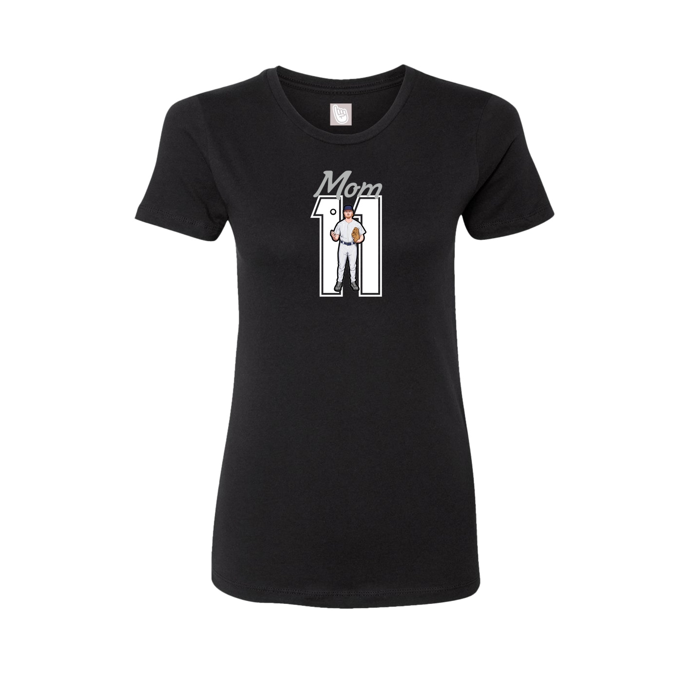Womens Tee — Mothers Day Shirsey in Black