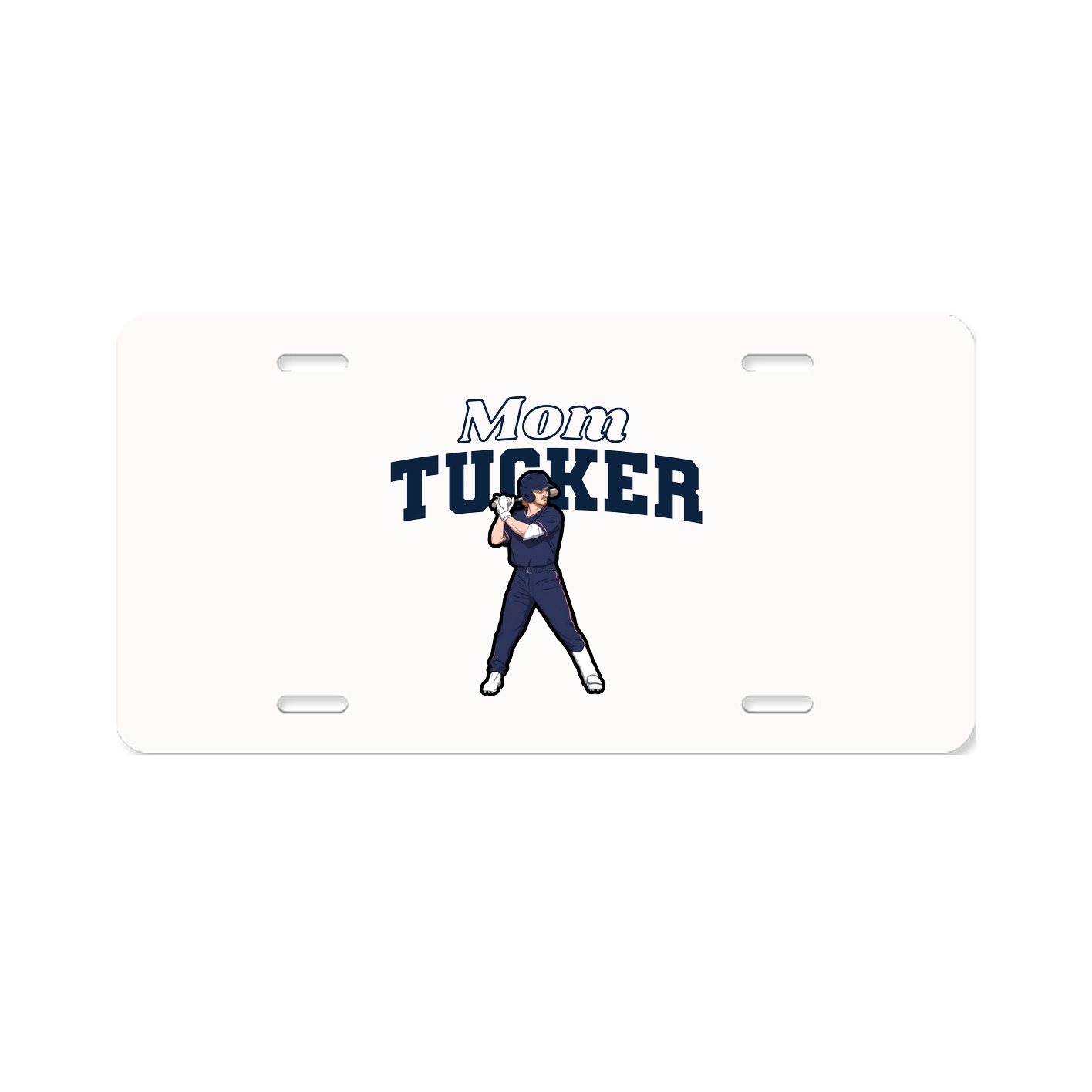 License Plate — Mothers Day Block in Classic