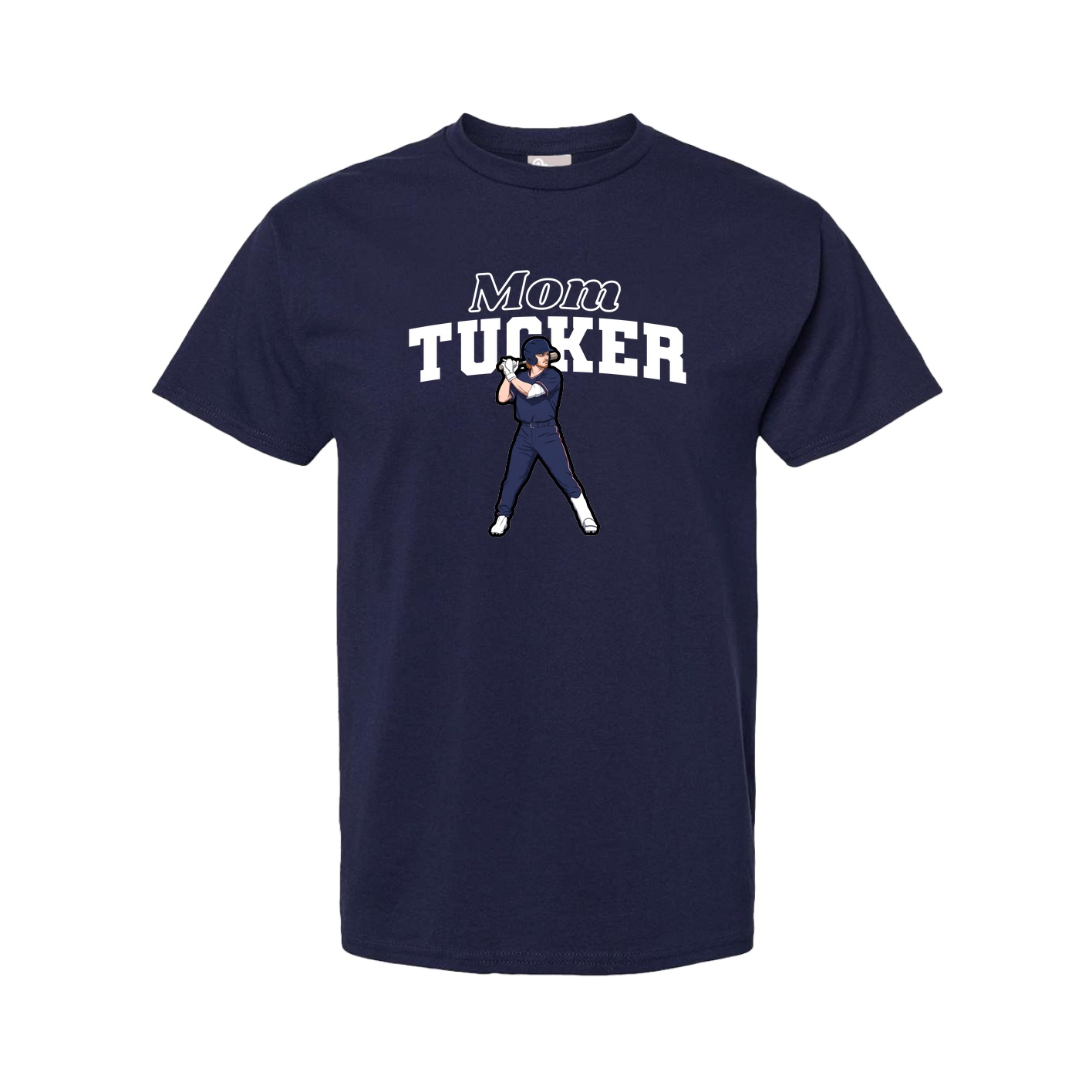 Tee — Mothers Day Block in Navy