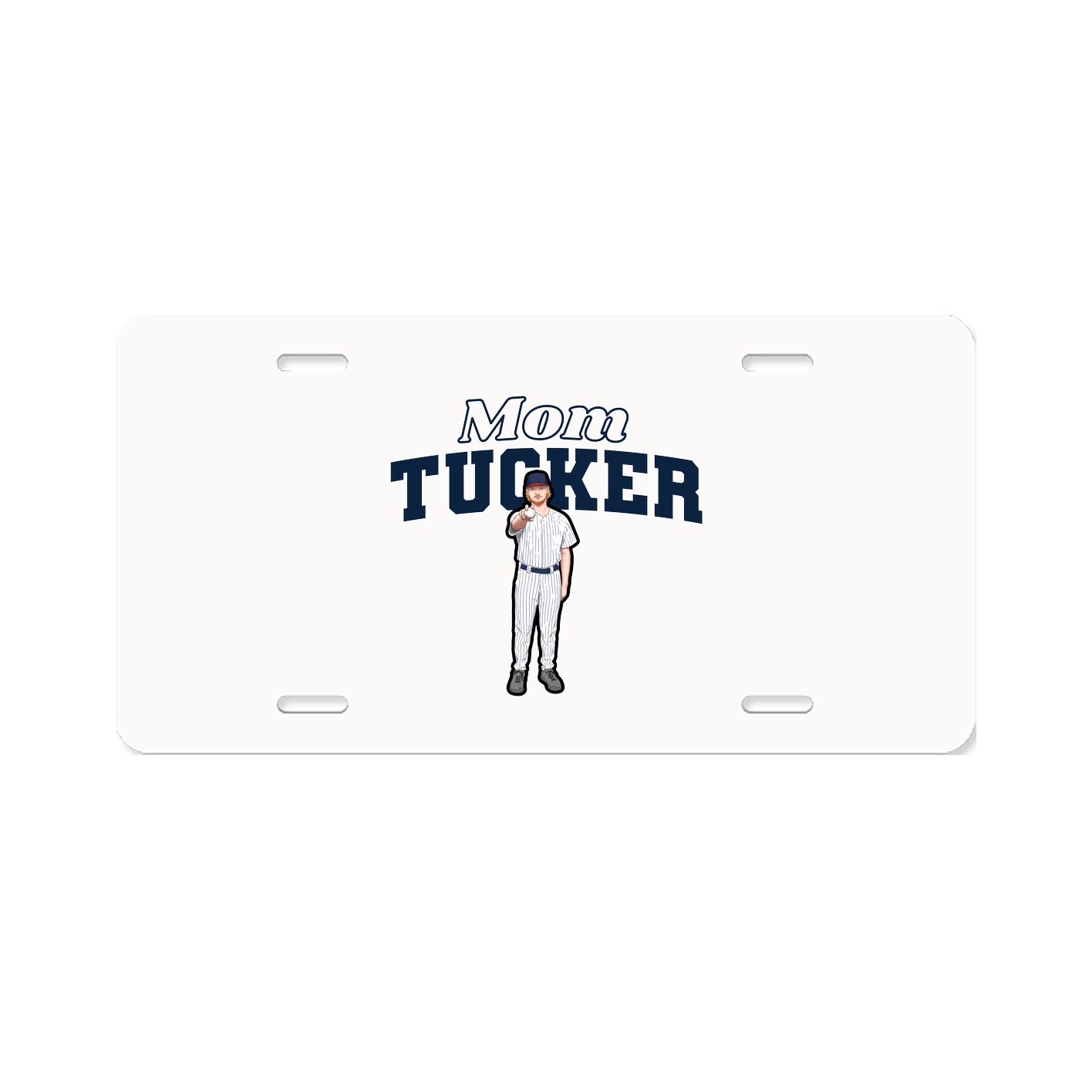 License Plate — Mothers Day Block in Classic