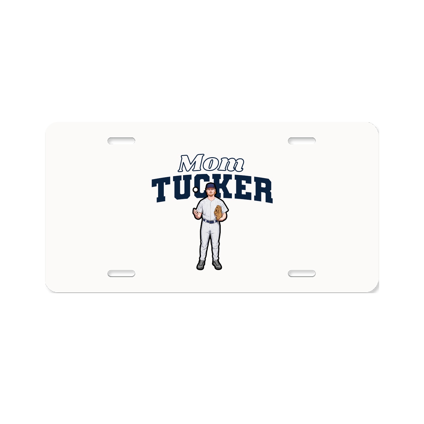 License Plate — Mothers Day Block in Classic