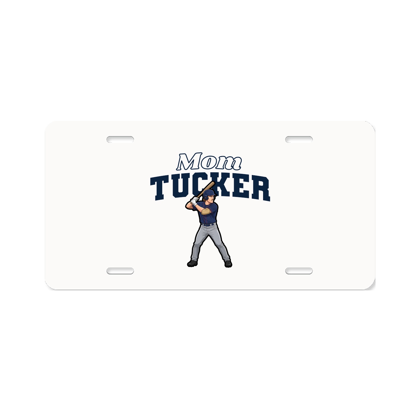 License Plate — Mothers Day Block in Classic