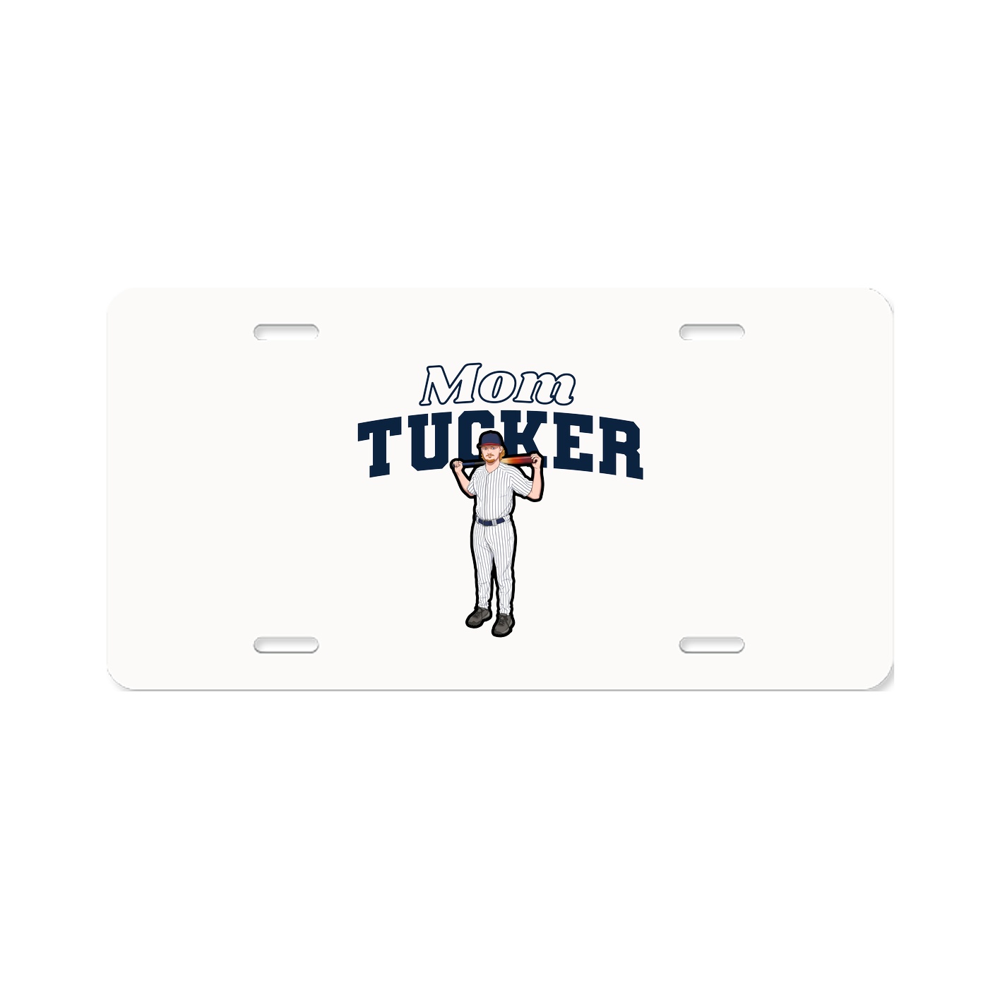 License Plate — Mothers Day Block in Classic