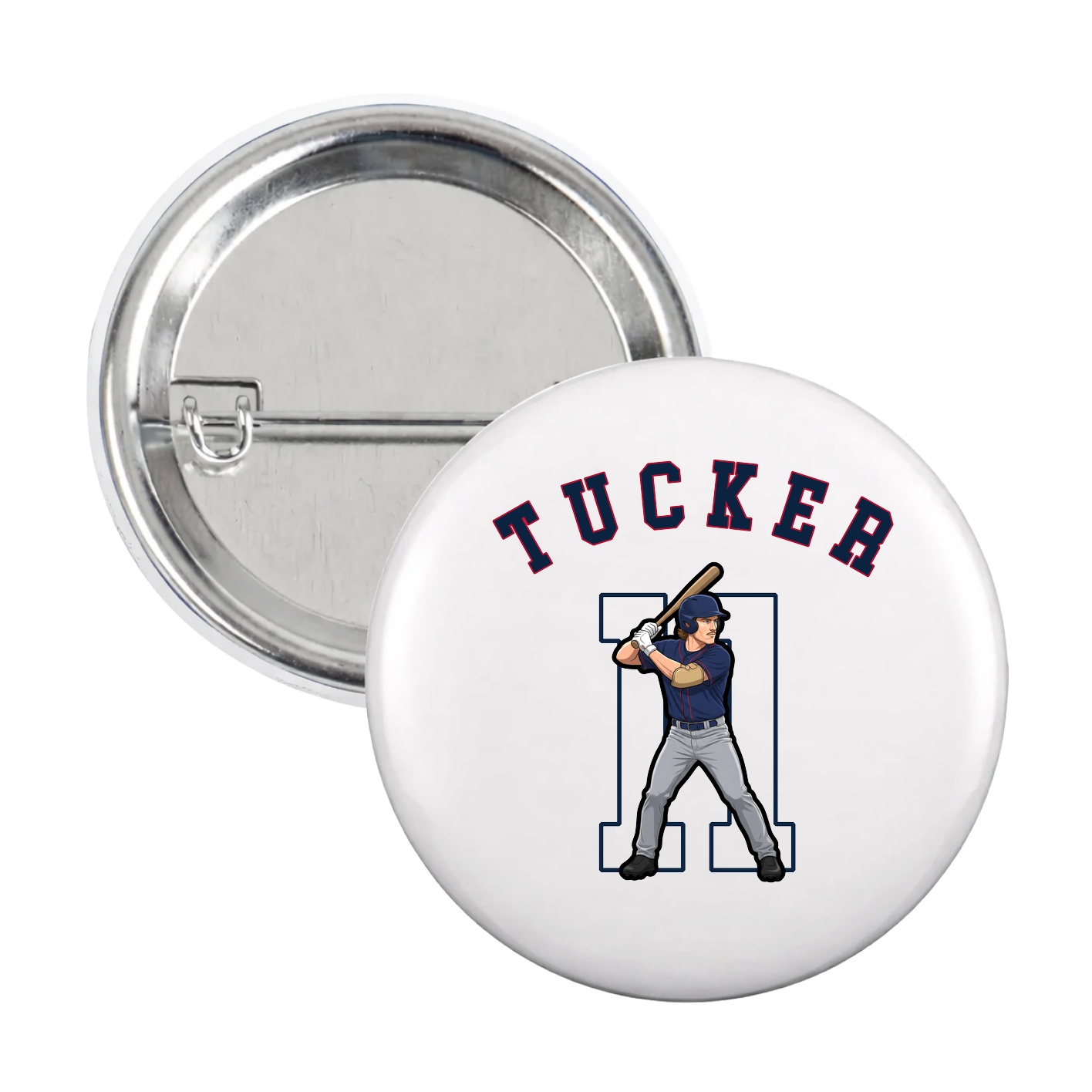 Game Day Button — Shirsey Arch in White