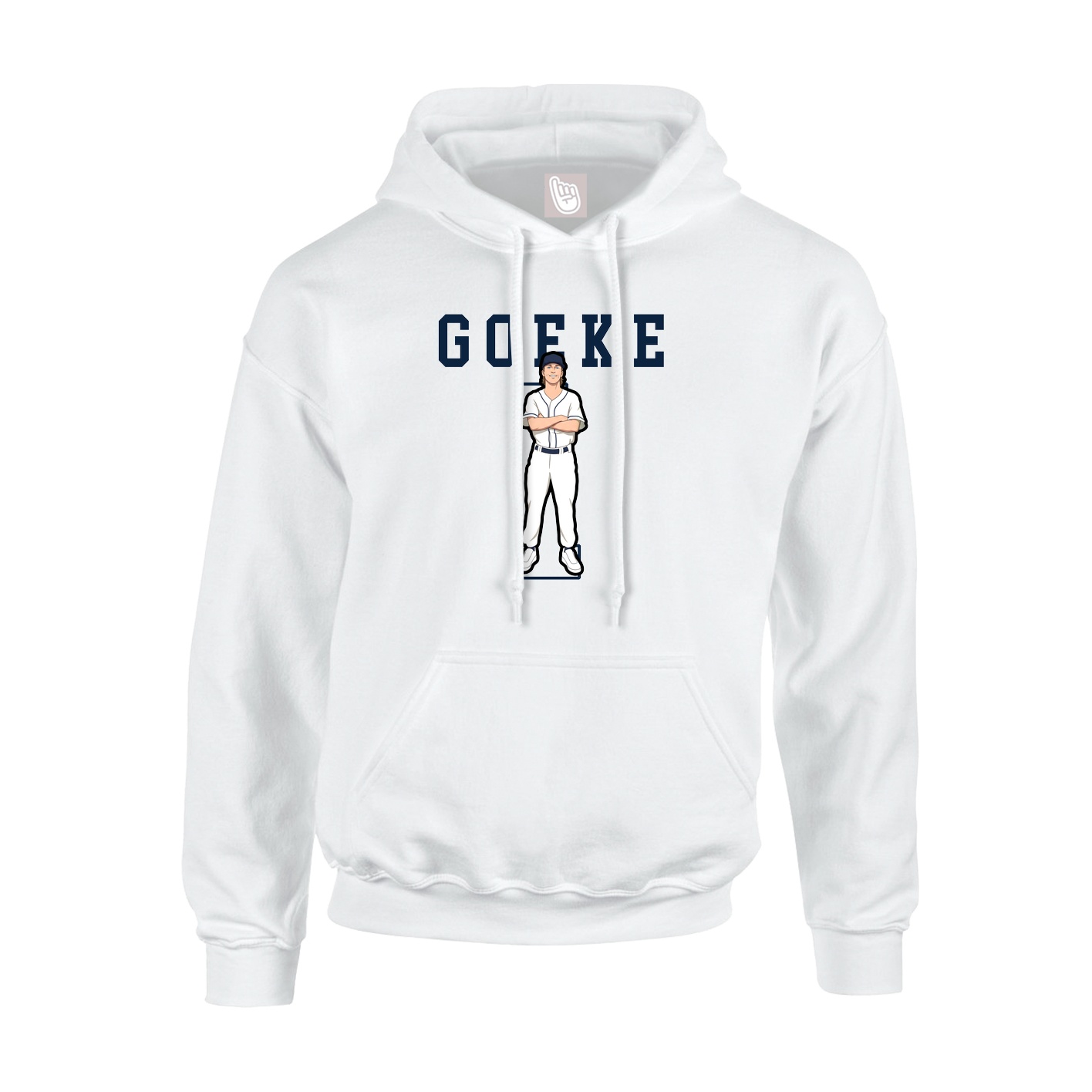 Youth Hoodie — Shirsey in White