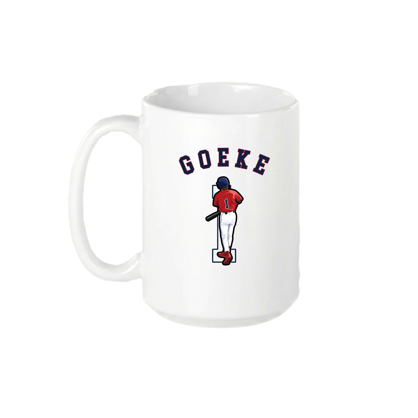 15oz Coffee Mug — Shirsey Arch in White