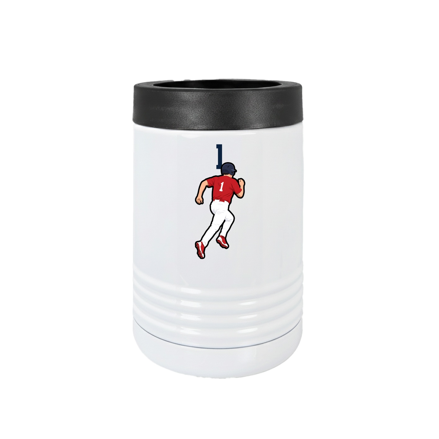 Beverage Holder — Number Top in White