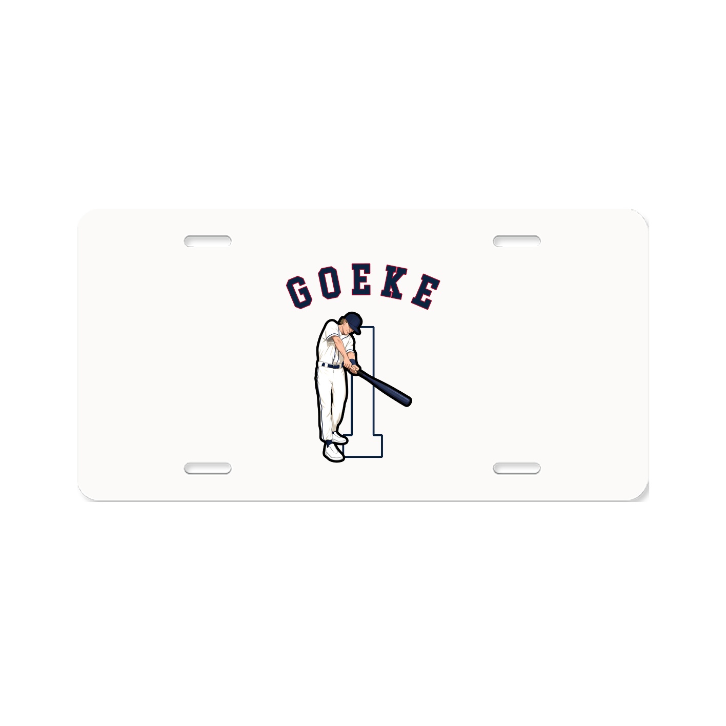 License Plate — Shirsey Arch in Classic