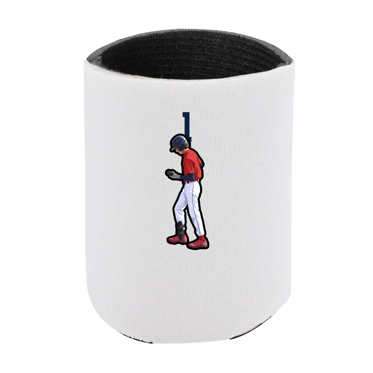 Can Holder — Number Top in White