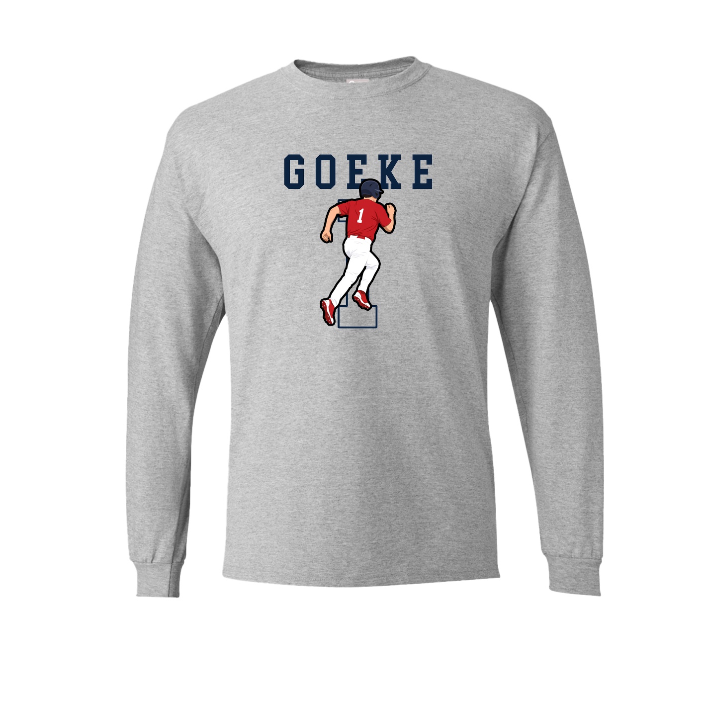 Long Sleeve Tee — Shirsey in Grey