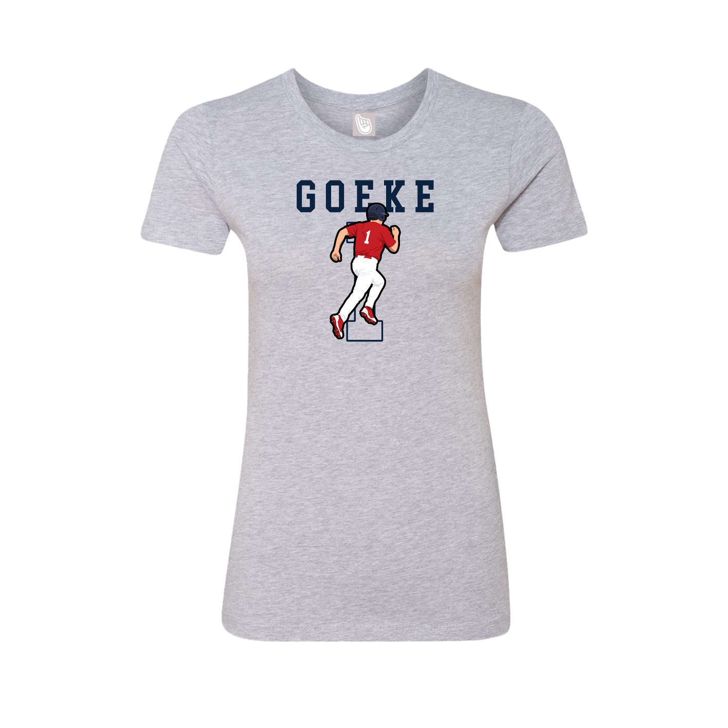 Fitted Women's Tee — Shirsey in Grey