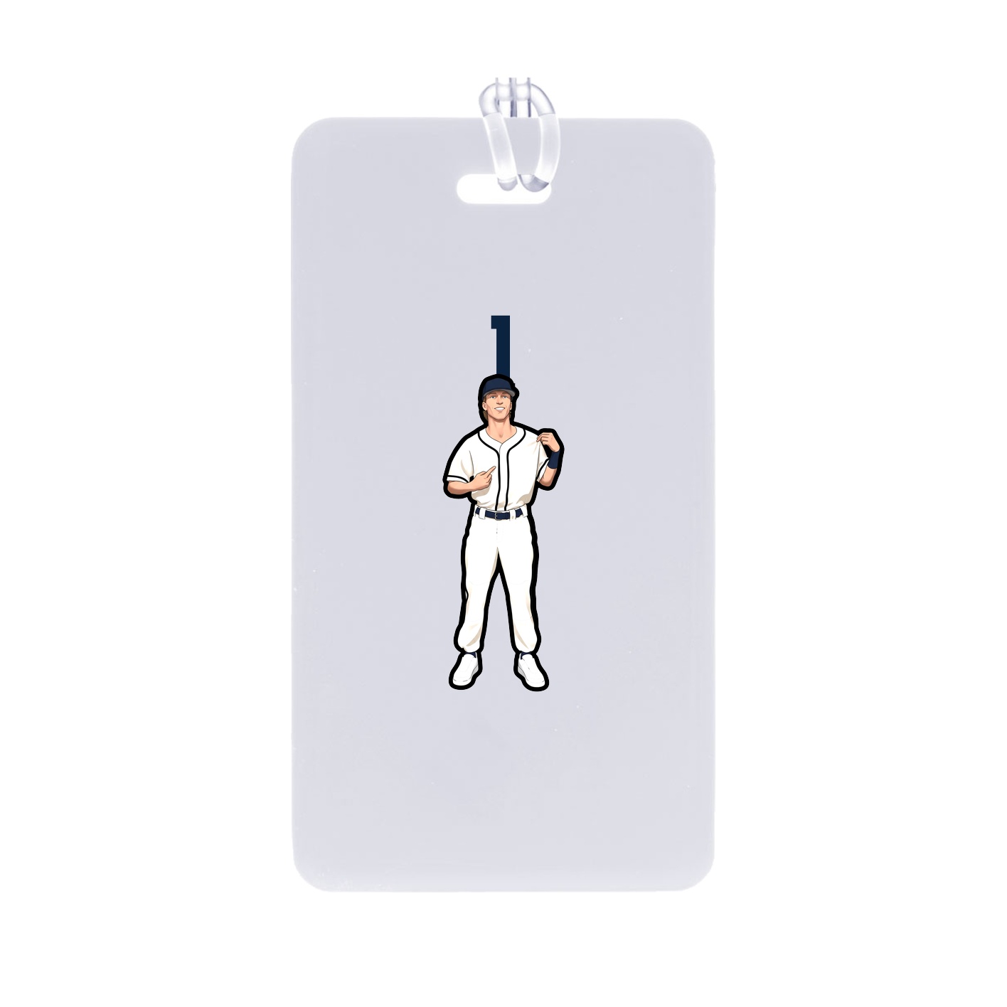 Bag Tag — Number Top in Classic