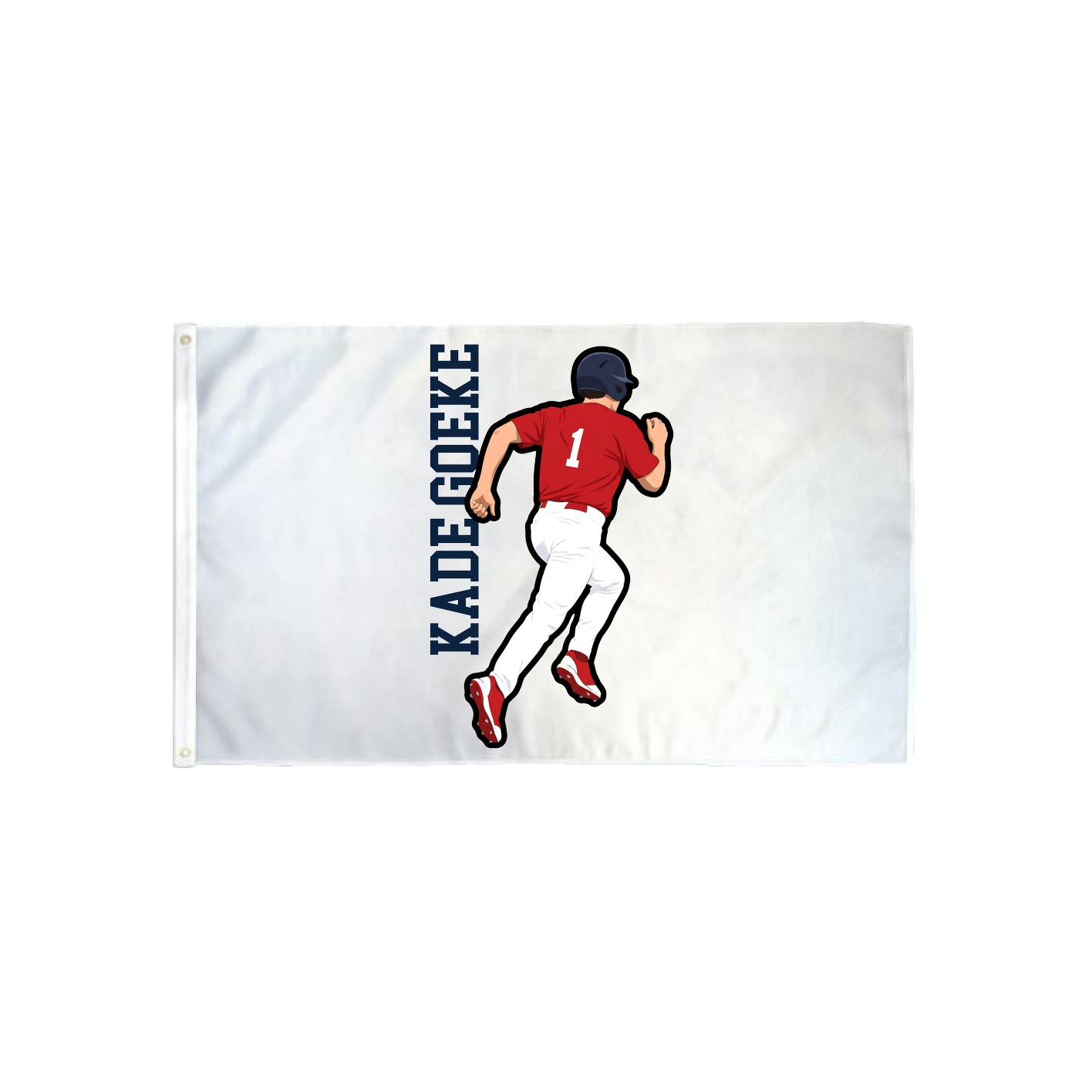 3x5 Flag — Name Vertical in Classic