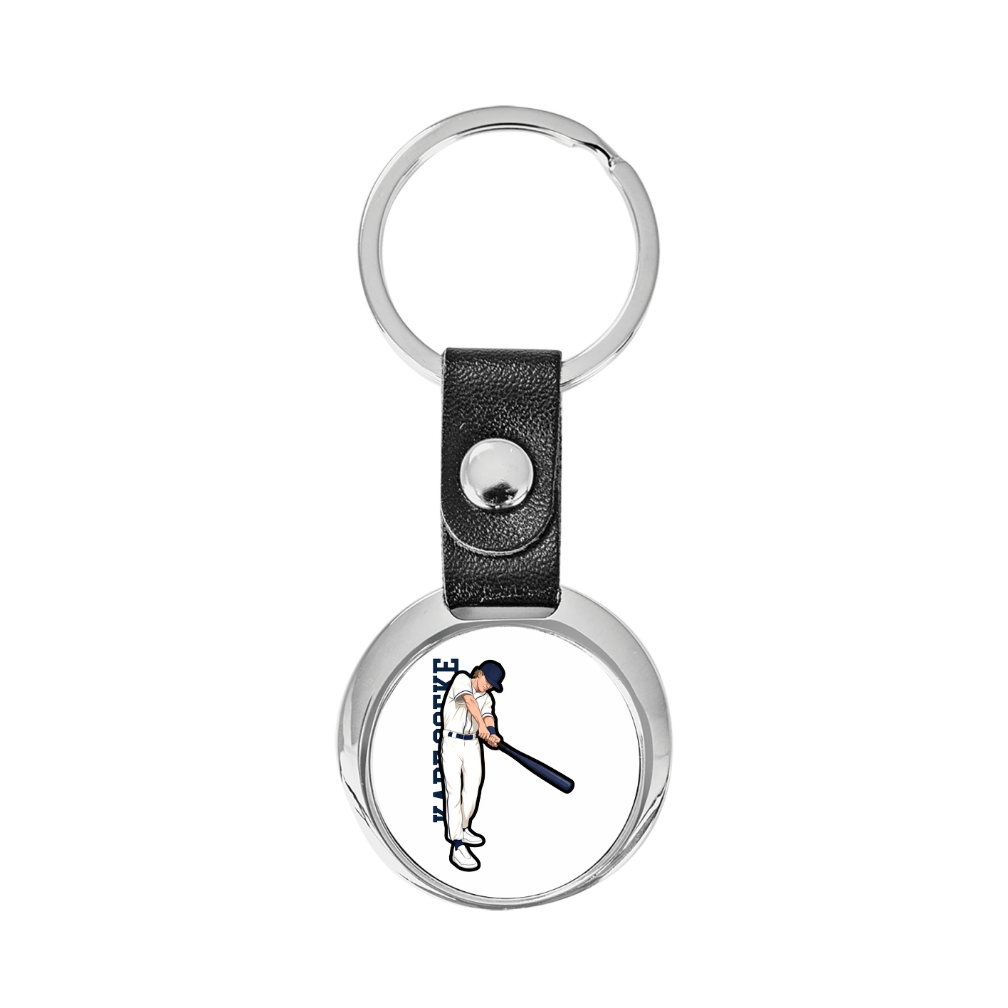 Key Chain — Name Vertical in Classic