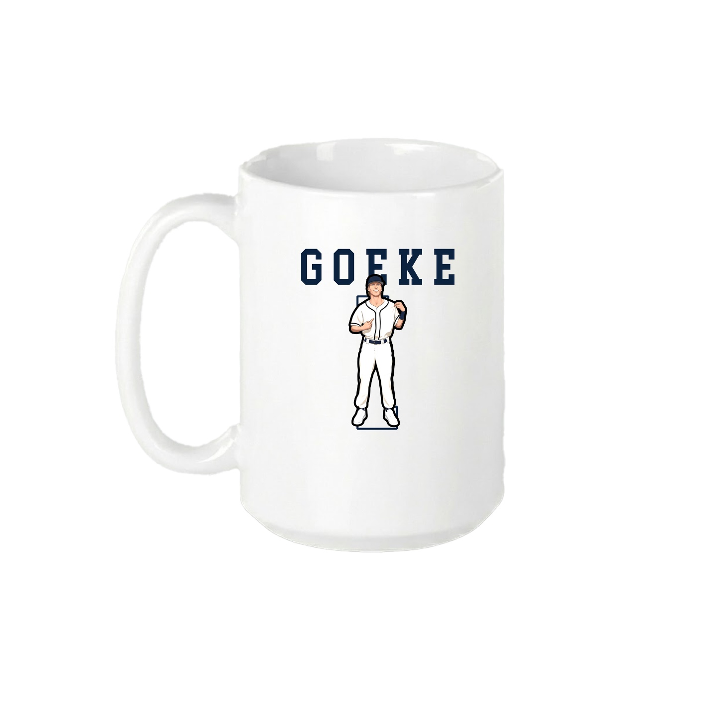 15oz Coffee Mug — Shirsey in White