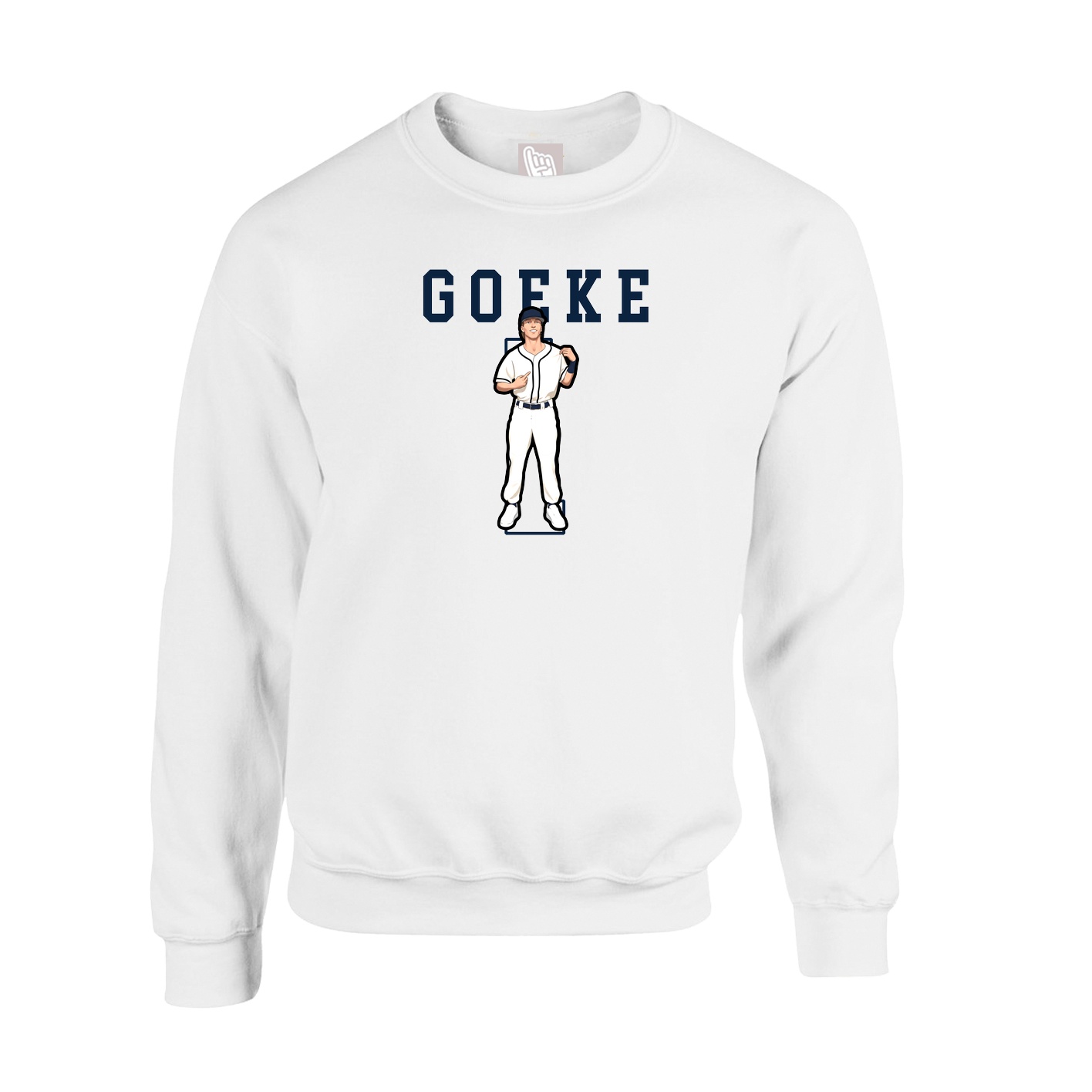Fleece Crew — Shirsey in White