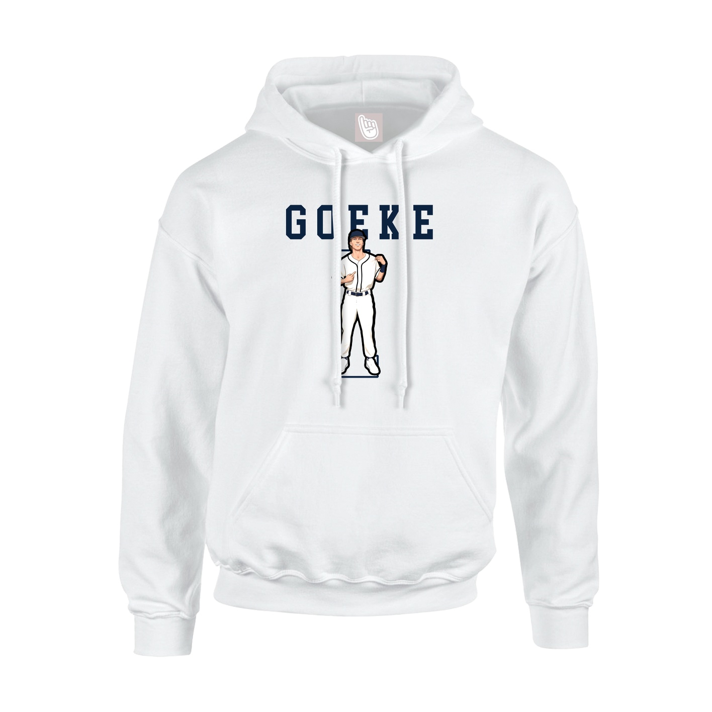 Youth Hoodie — Shirsey in White