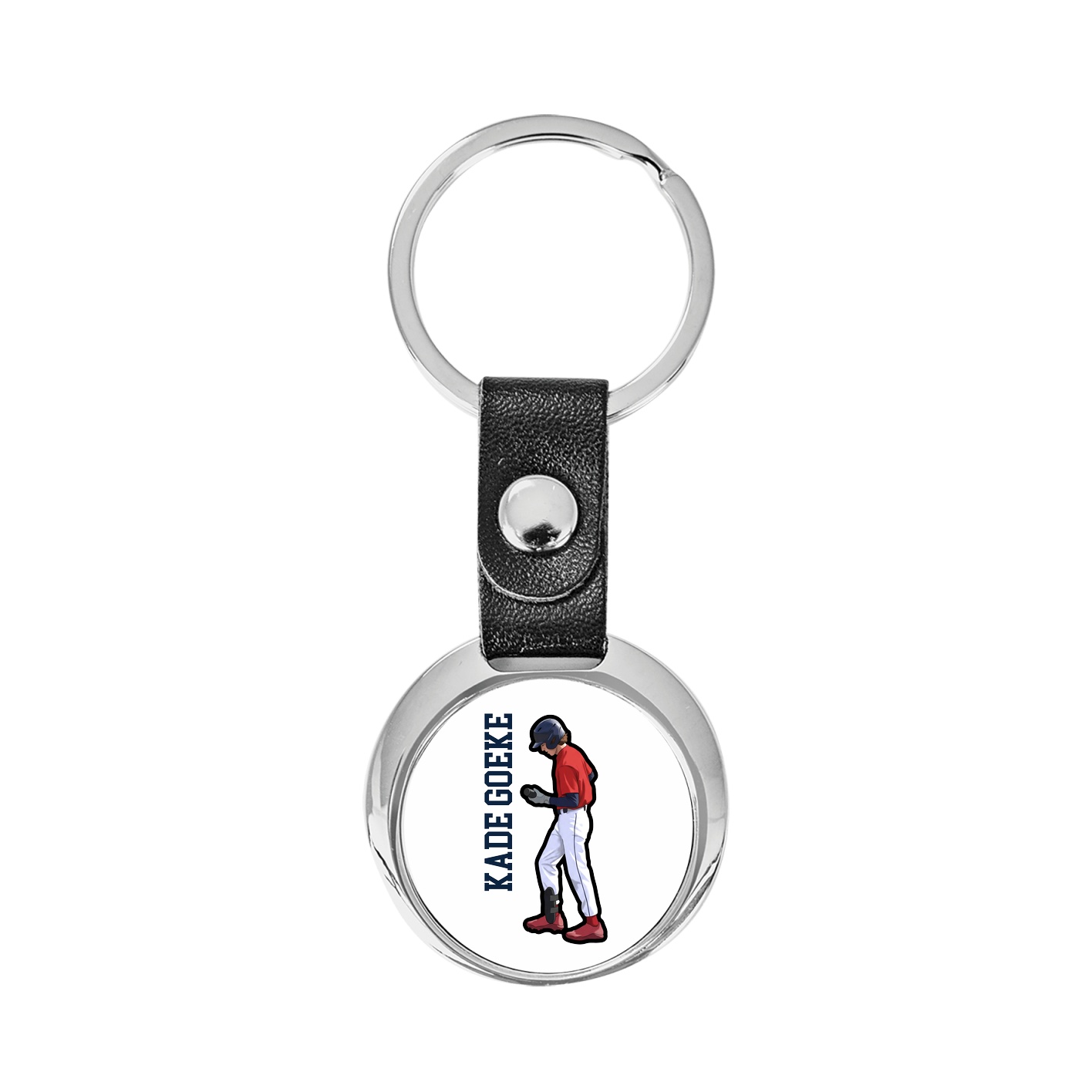 Key Chain — Name Vertical in Classic