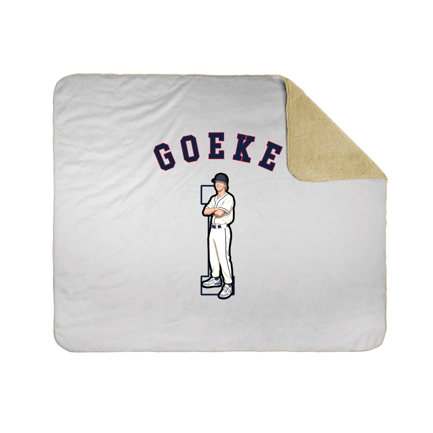 Throw Blanket — Shirsey Arch in White