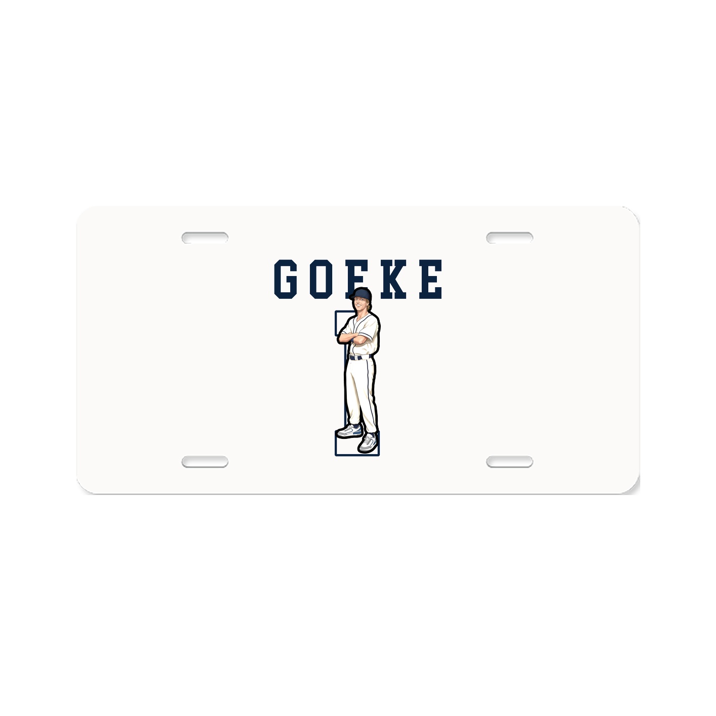 License Plate — Shirsey in Classic