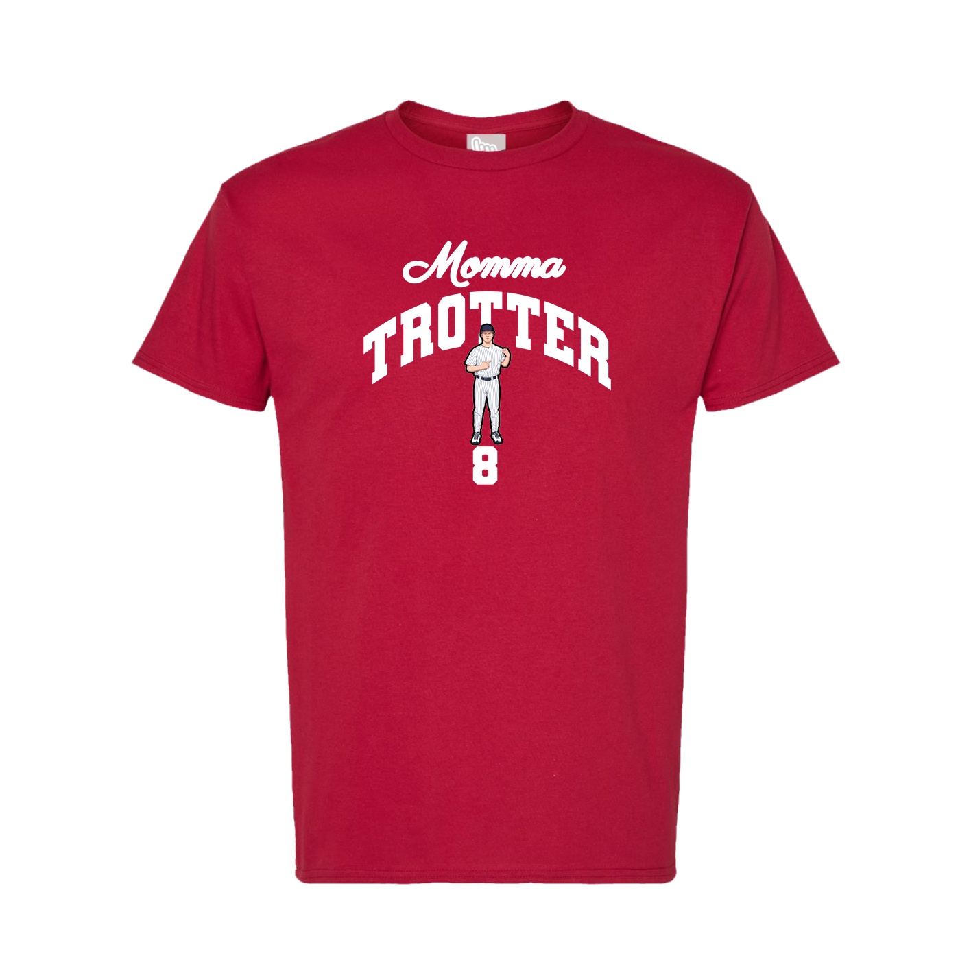 Tee — Mothers Day Arch in Crimson