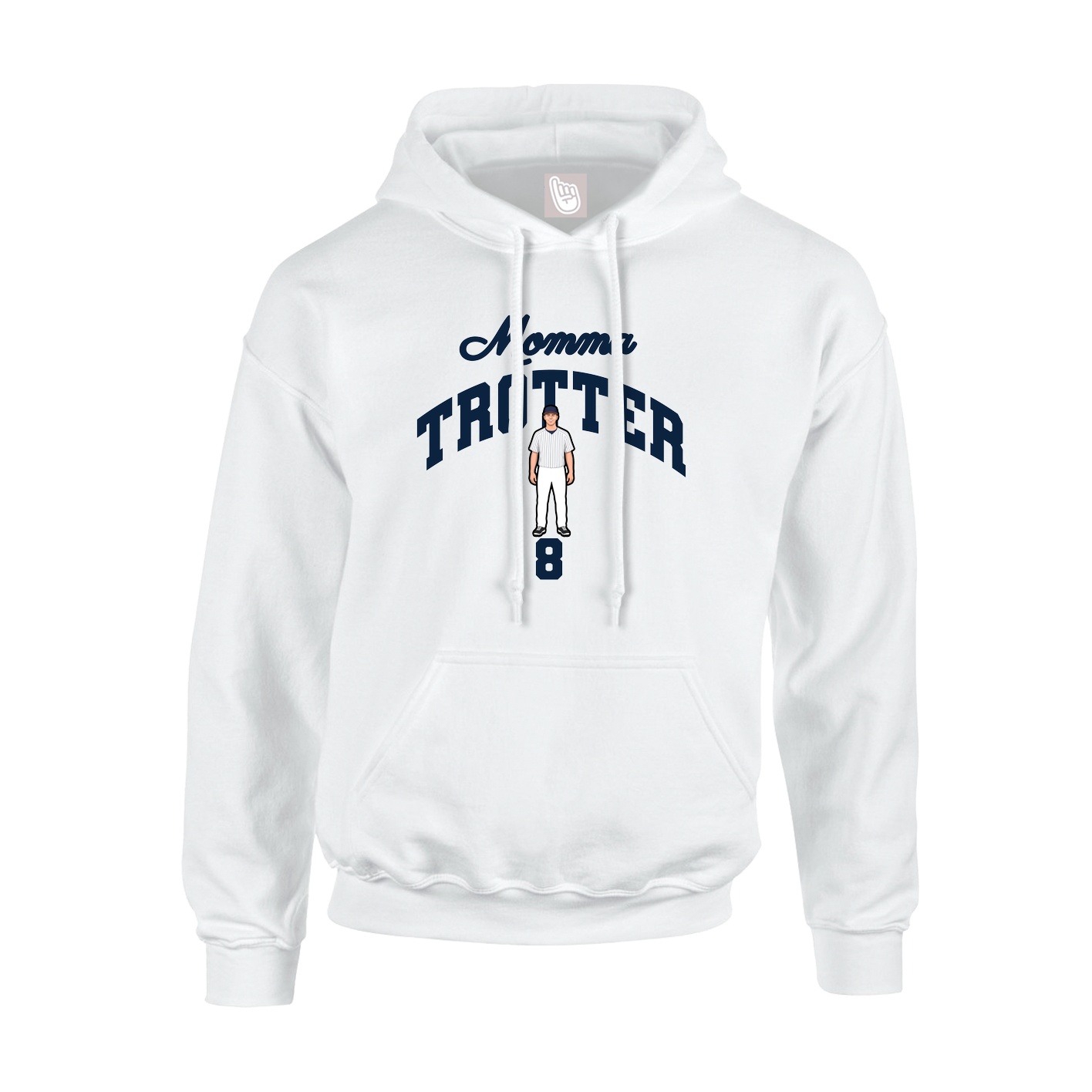 Hoodie — Mothers Day Arch in White