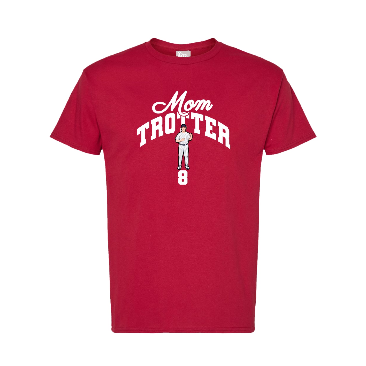 Tee — Mothers Day Arch in Crimson