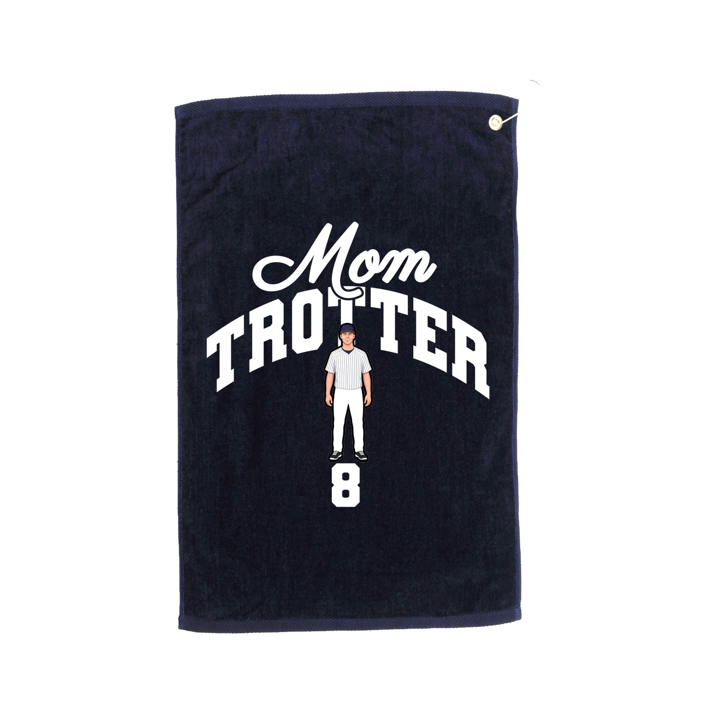 Golf Towel — Mothers Day Arch in Navy