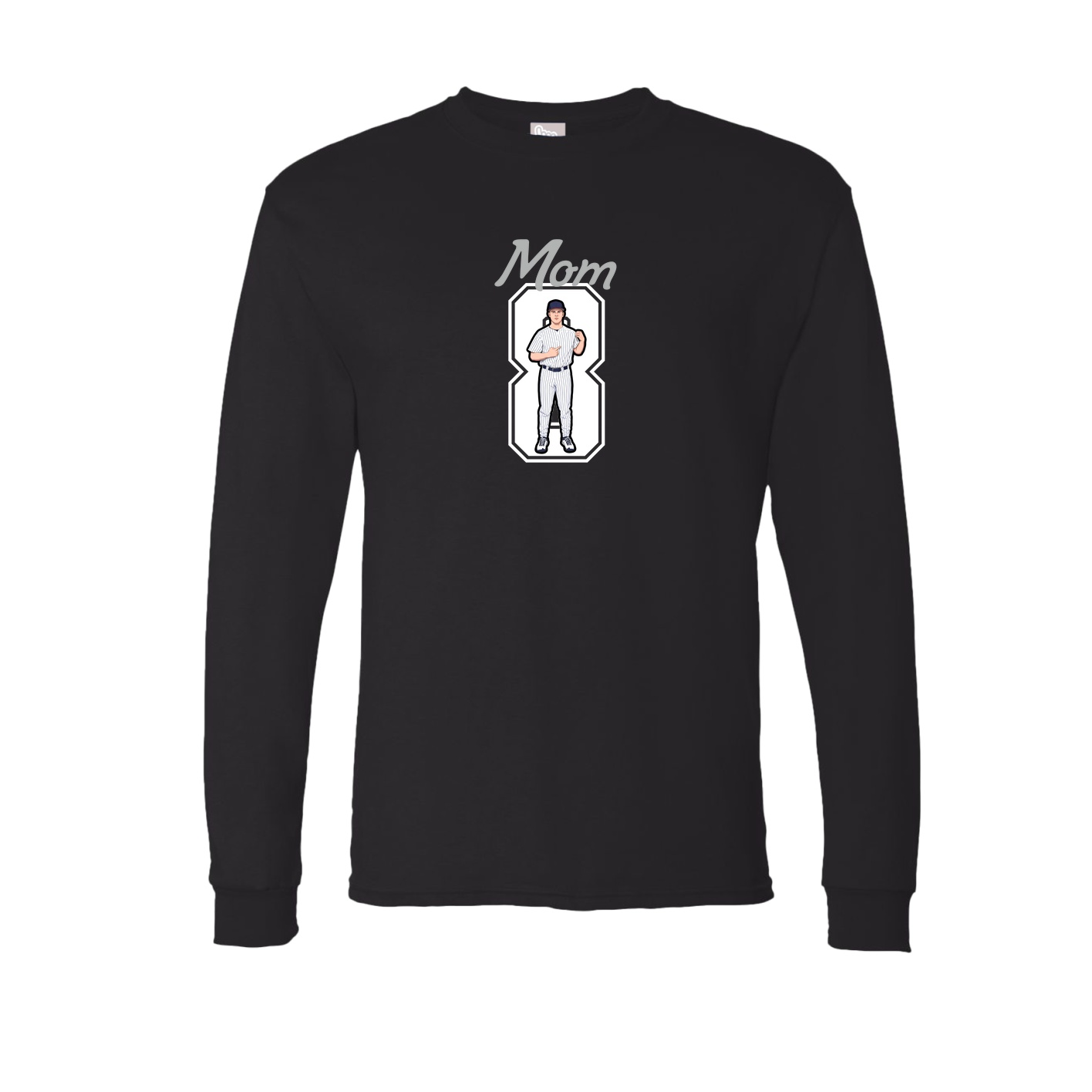 Long Sleeve Tee — Mothers Day Shirsey in Black
