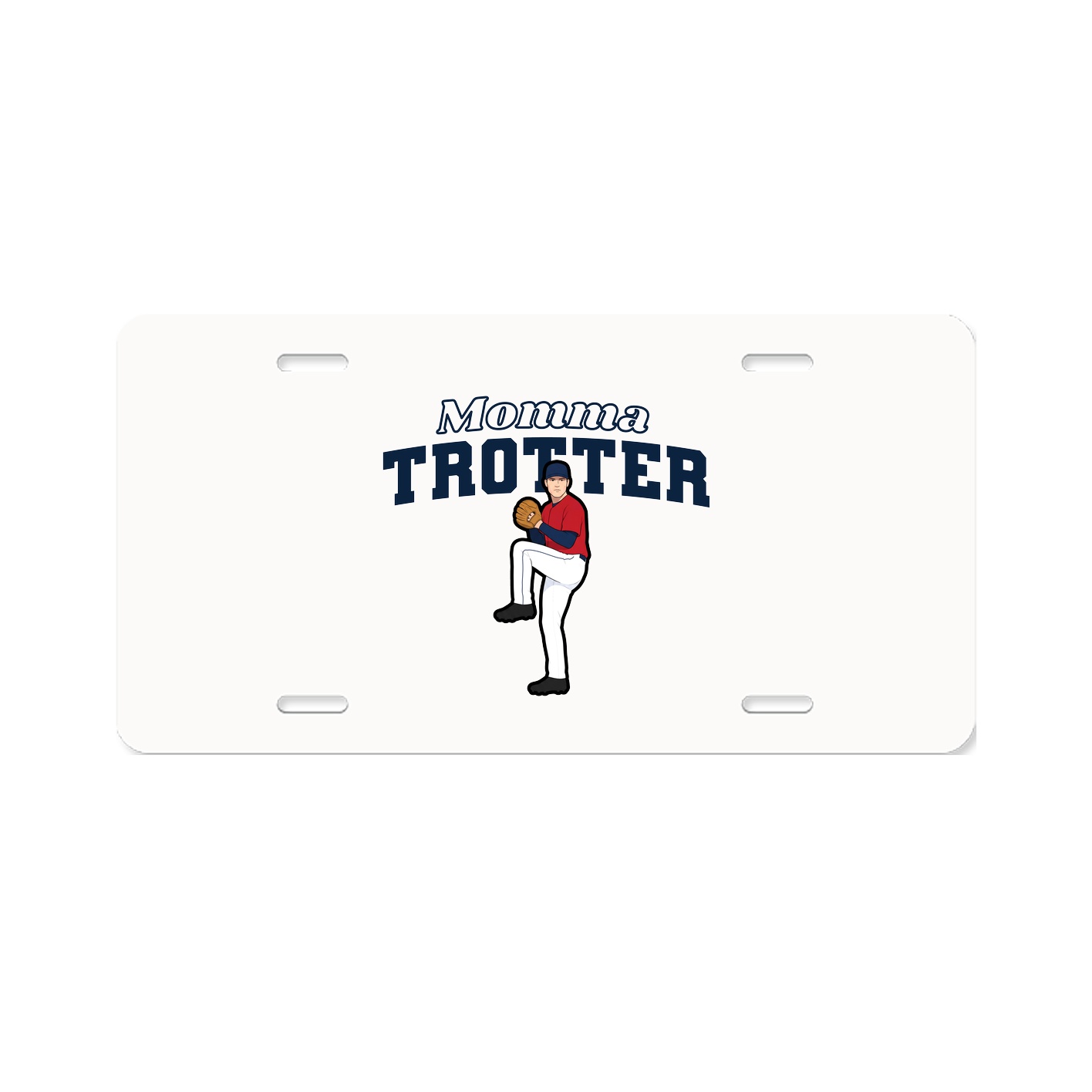 License Plate — Mothers Day Block in Classic