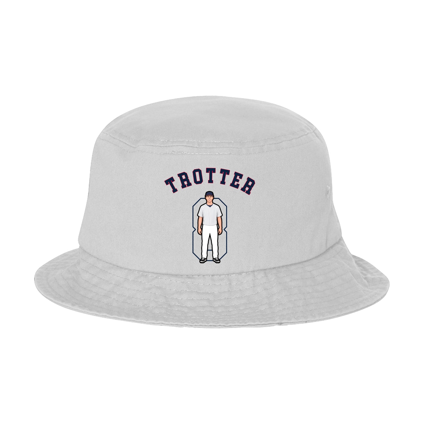 Bucket Cap — Shirsey Arch in White